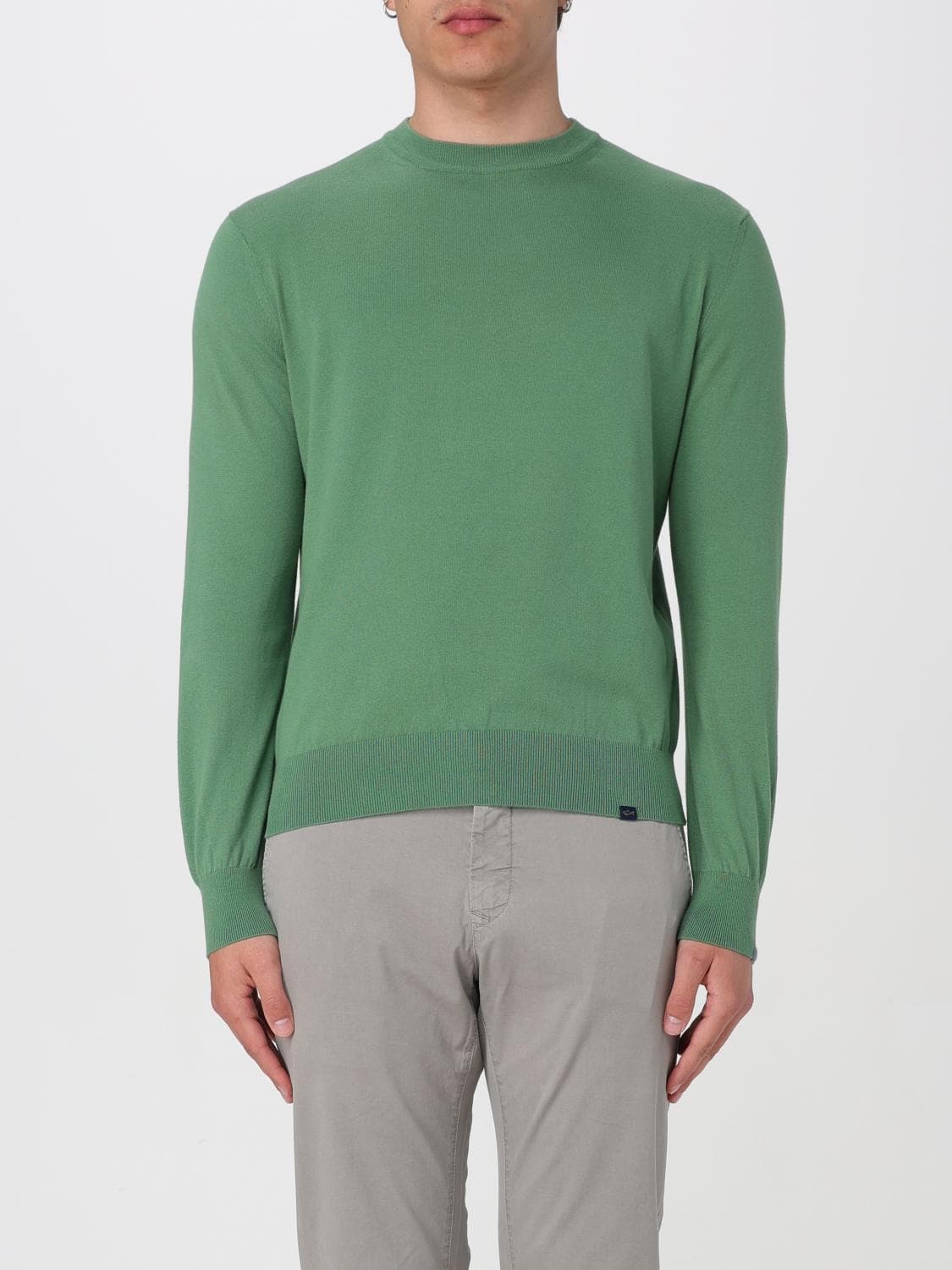 Paul & Shark Sweater Men color Green