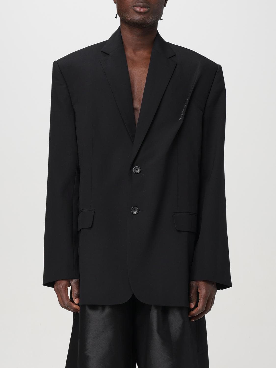 Y/project Jacket Men color Black · M