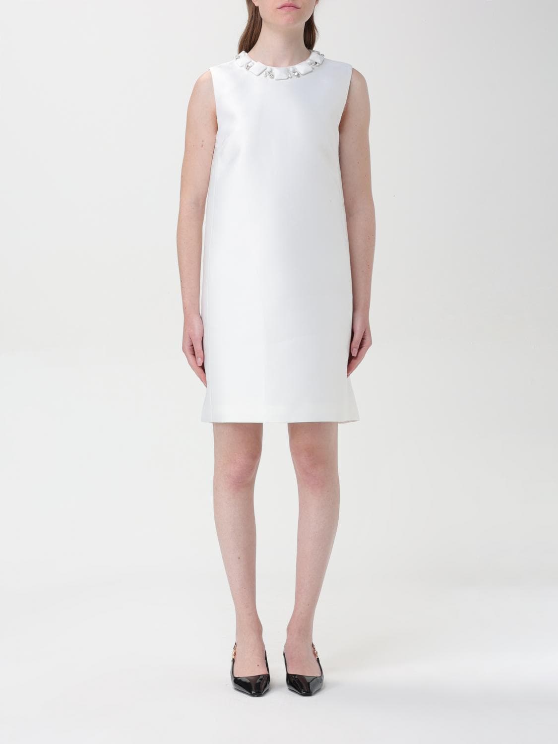 Versace Dress Woman color White · 40