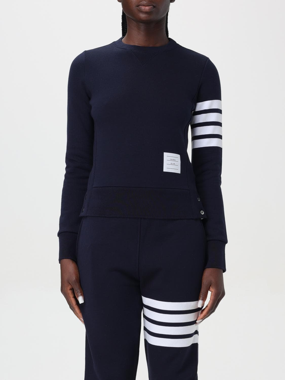 Thom Browne Sweatshirt Woman color Blue