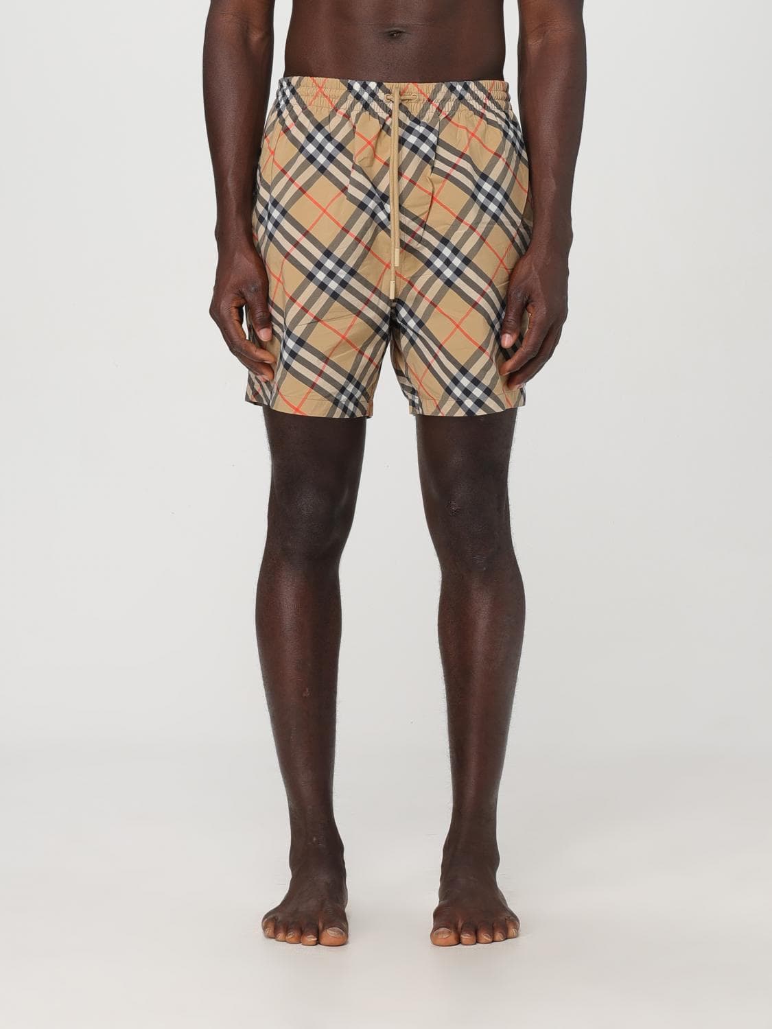 Burberry Swimsuit Men color Sand
