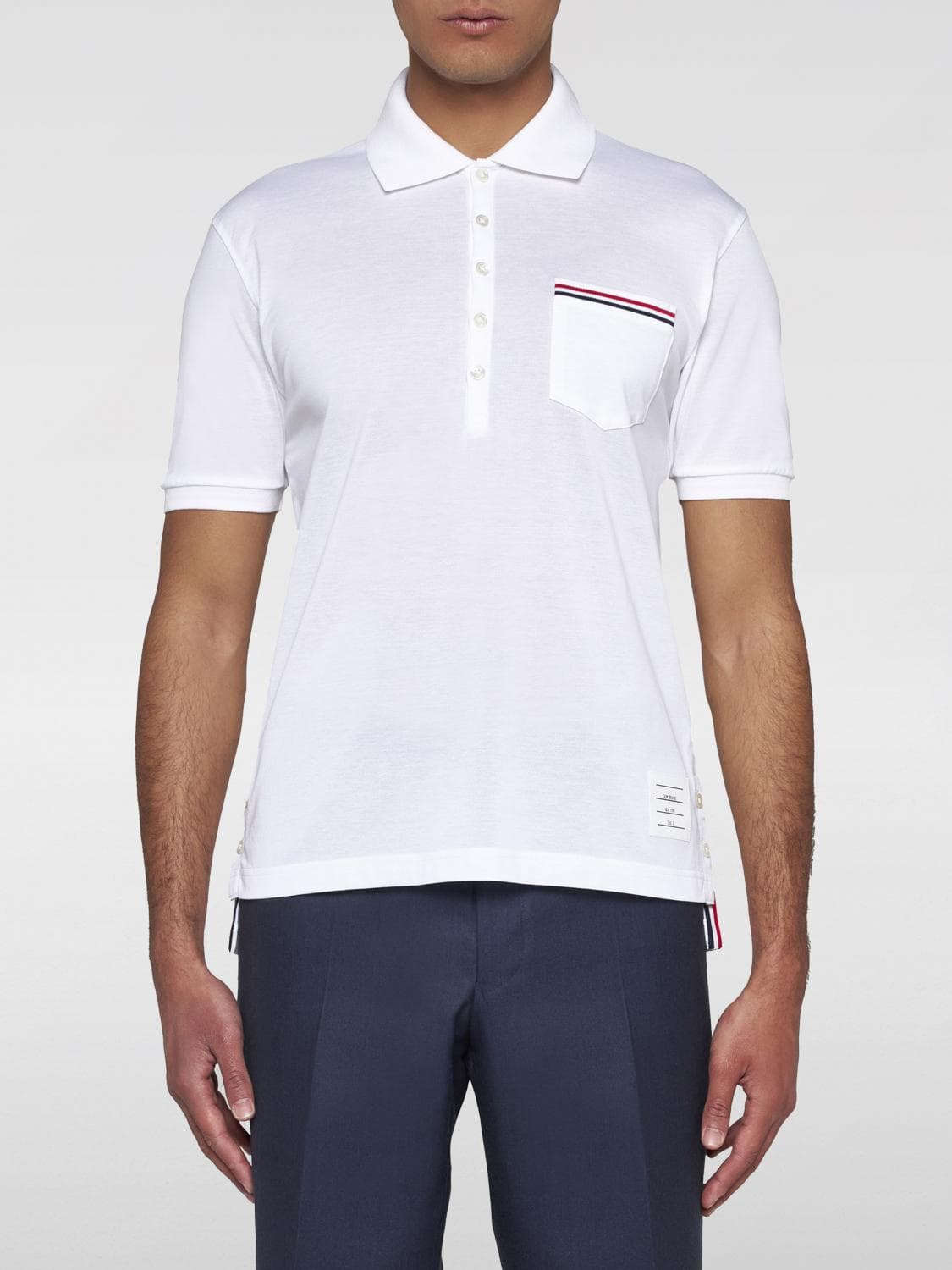 Thom Browne Polo Shirt Men color White
