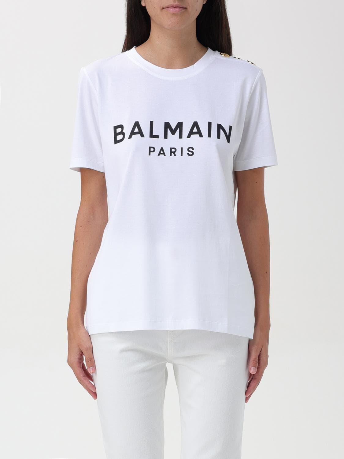 Balmain T-Shirt Woman color Black 1