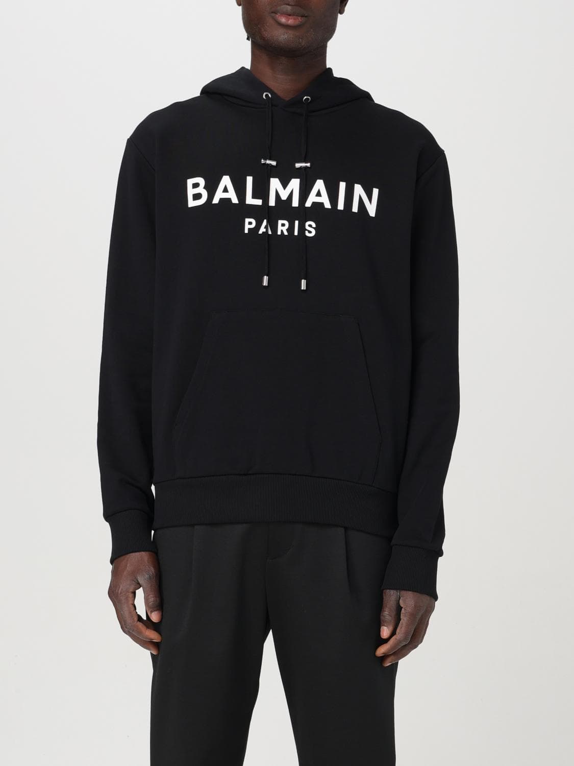 Balmain Sweatshirt Men color Black