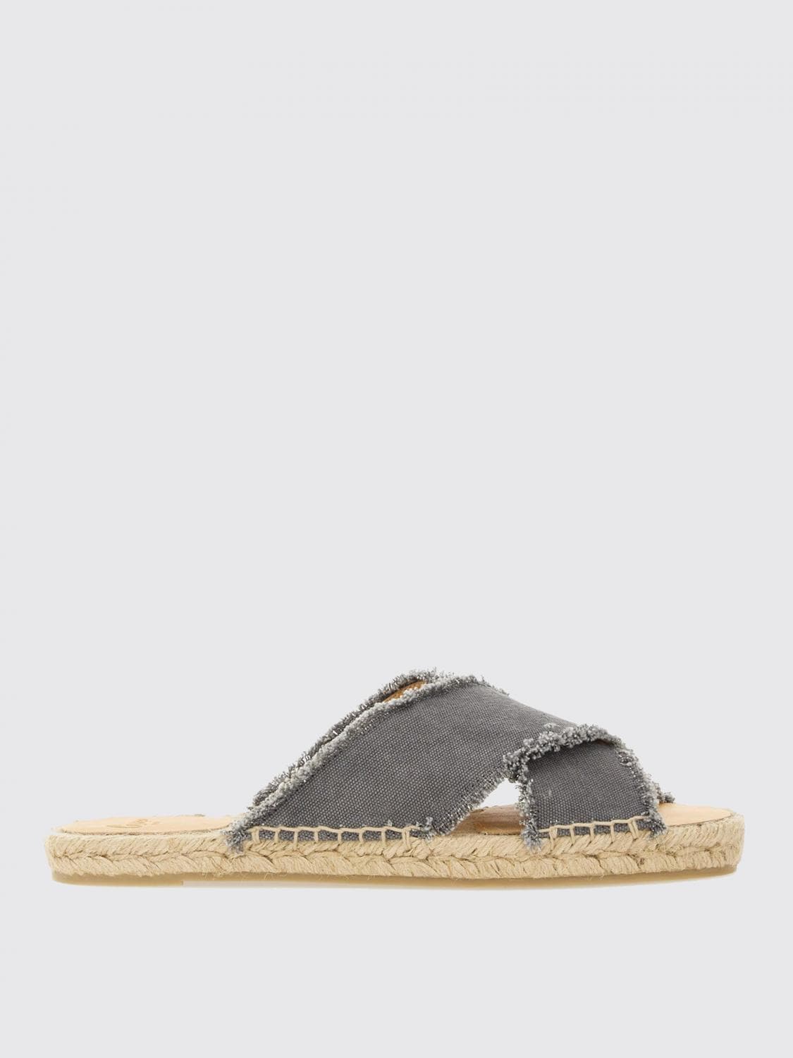 Castañer Heeled Sandal Woman color Grey
