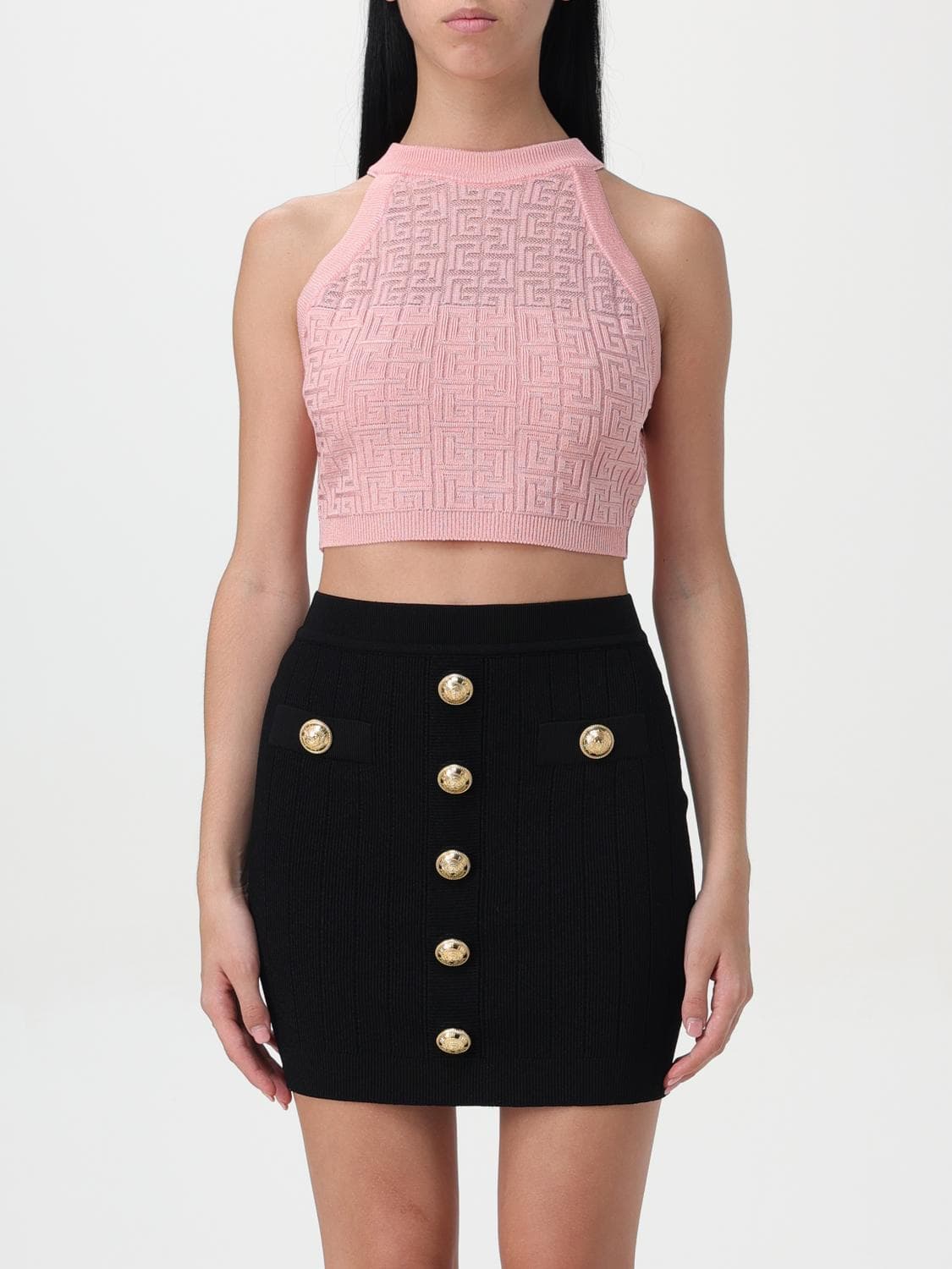 Balmain Top Woman color Salmon · 40