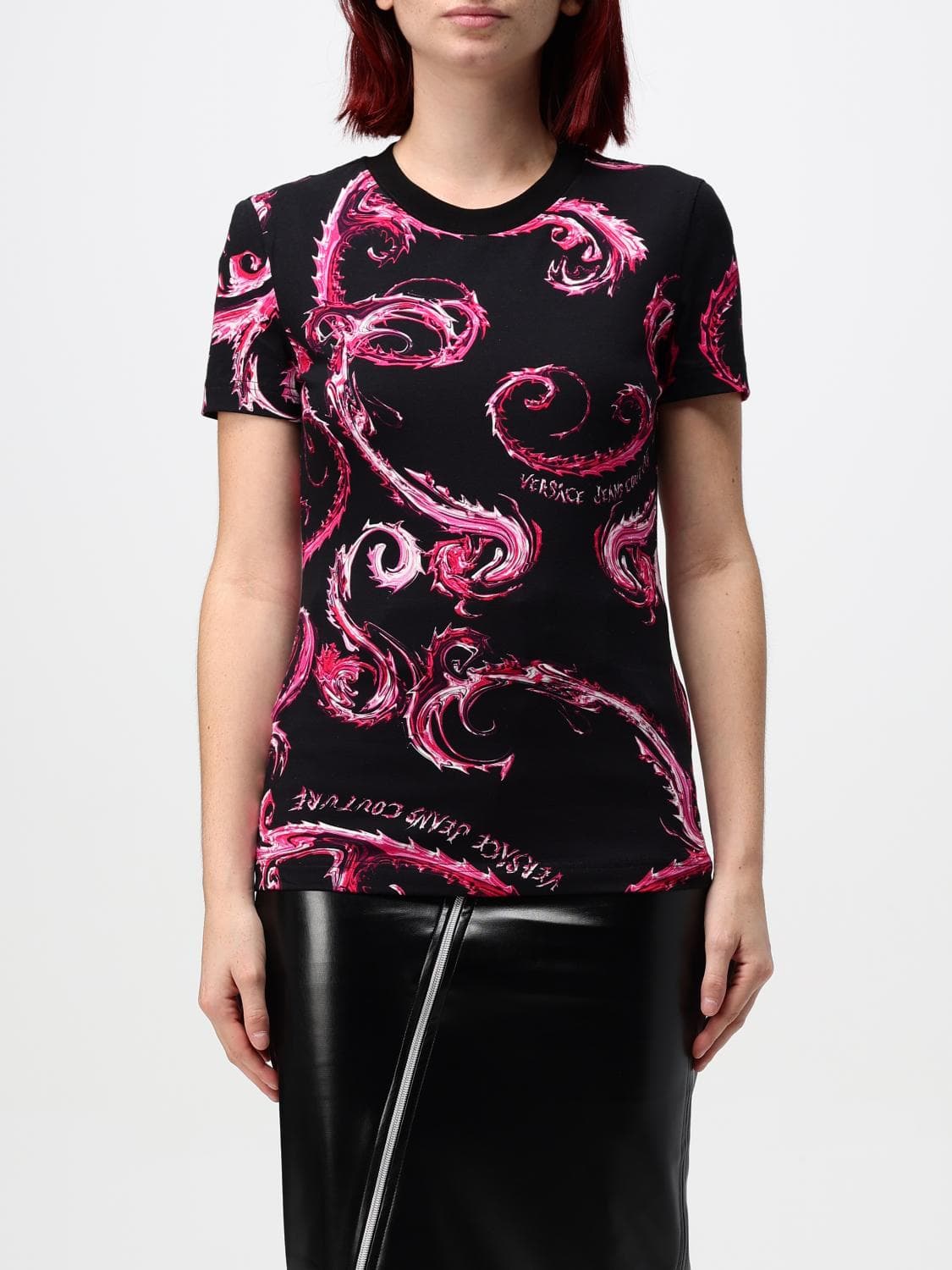 Versace Jeans Couture T-Shirt Woman color Black 1