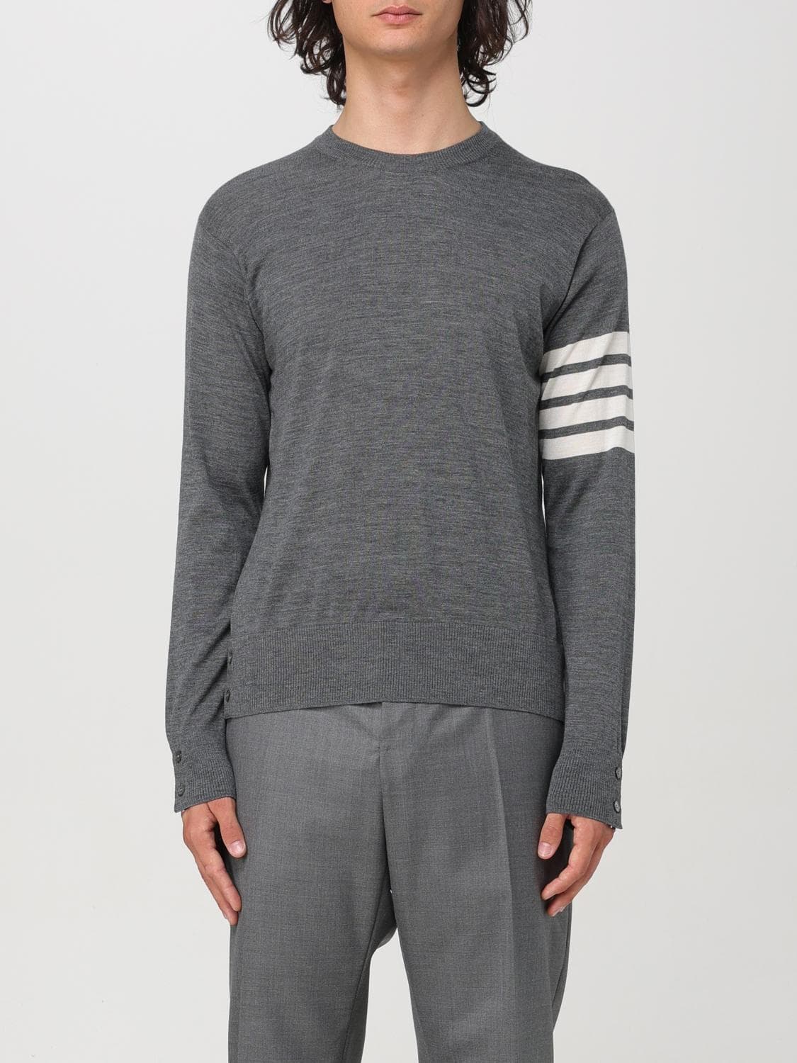 Thom Browne Sweater Men color Grey