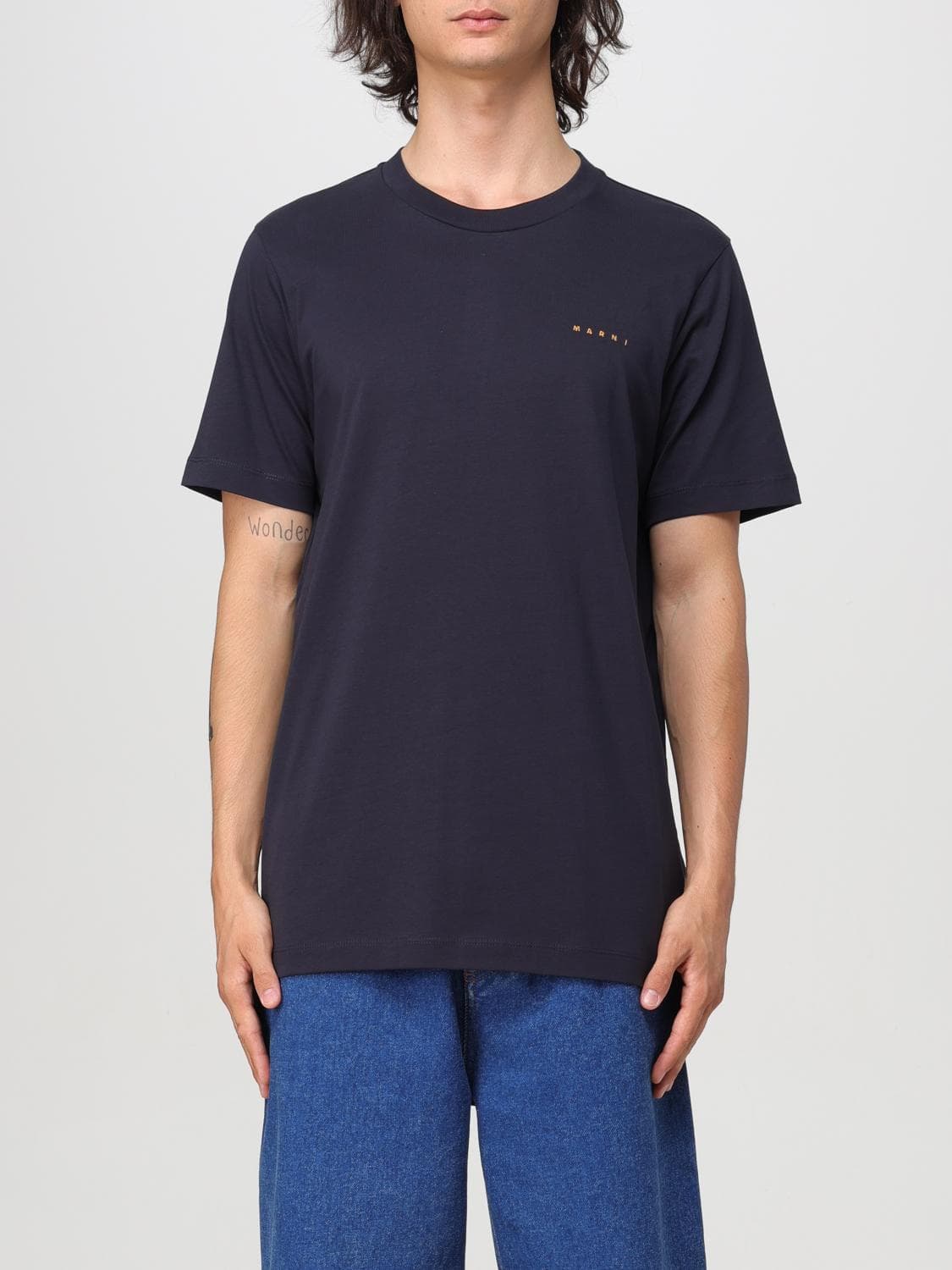 Marni T-Shirt Men color Blue