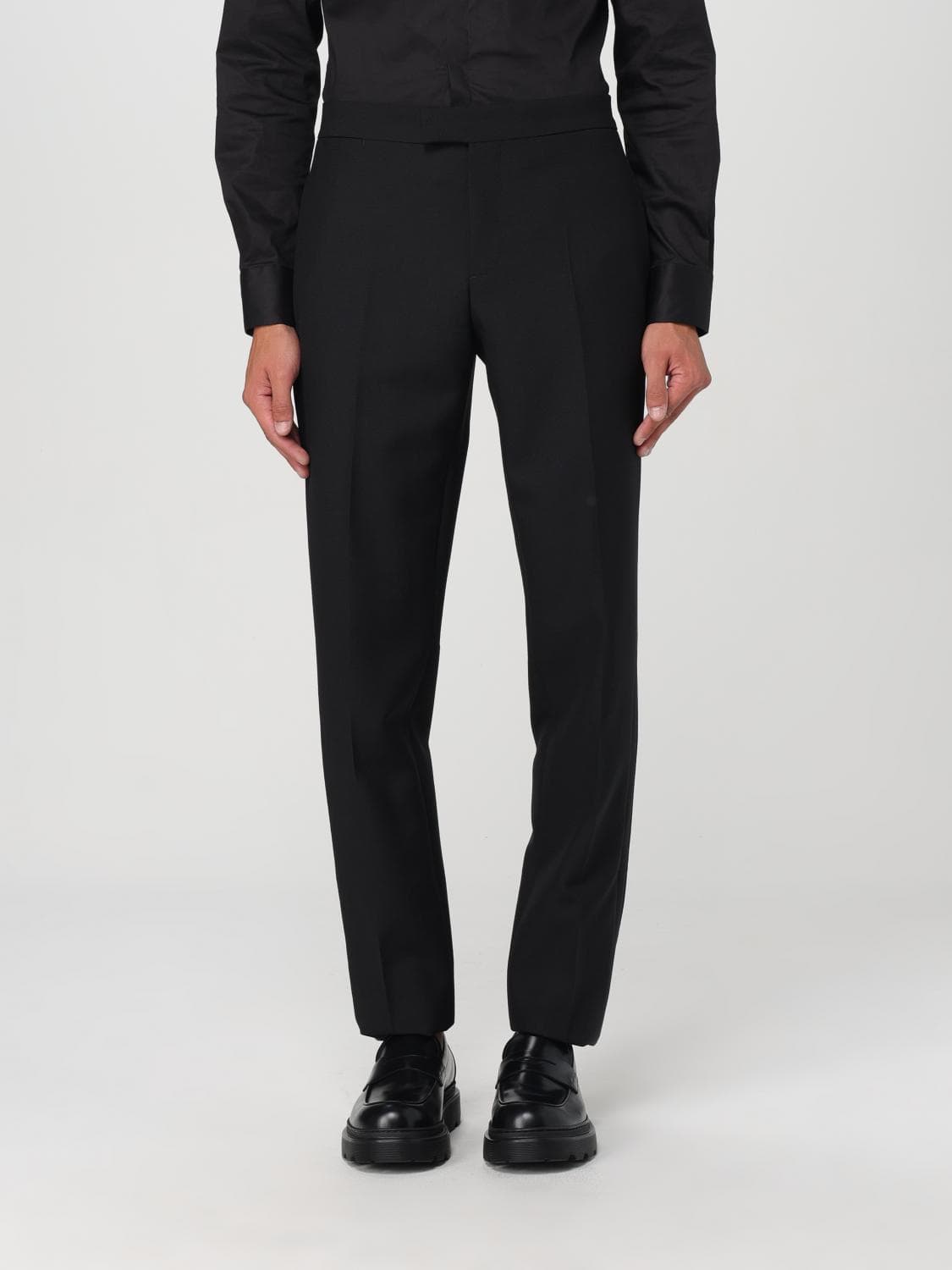 Versace Pants Men color Black