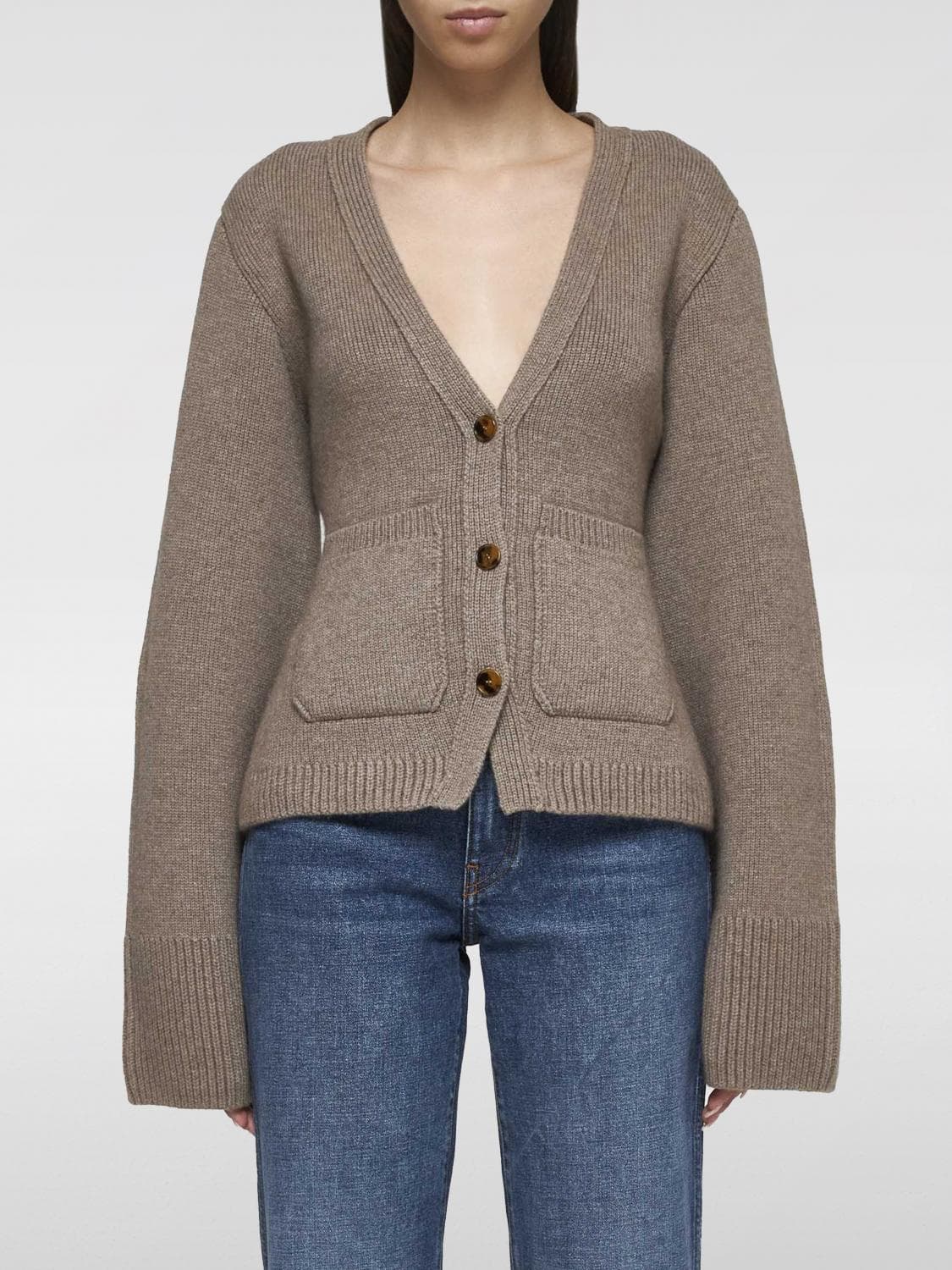 Khaite Sweater Woman color Grey