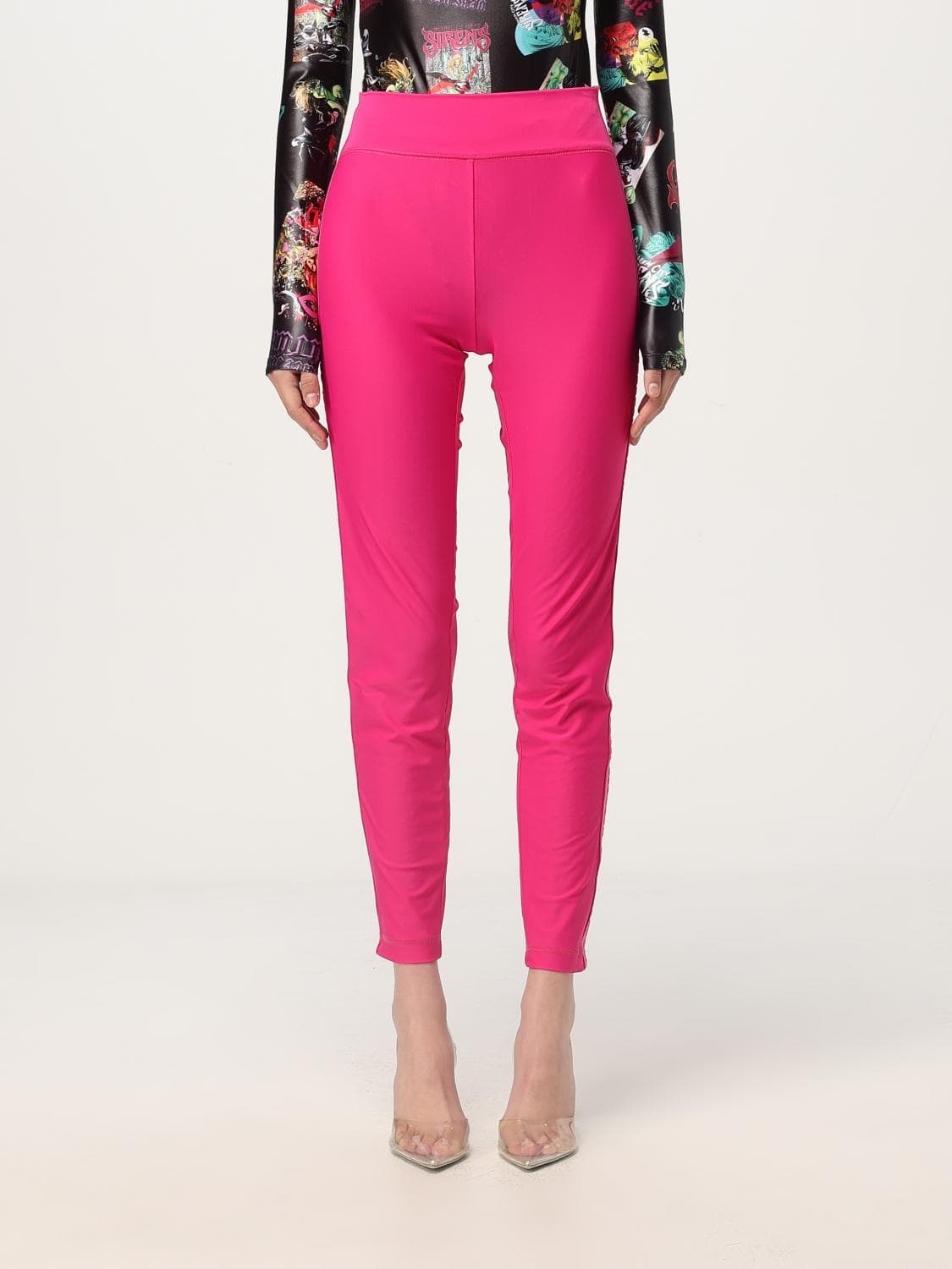 Versace Jeans Couture Pants Woman color Pink
