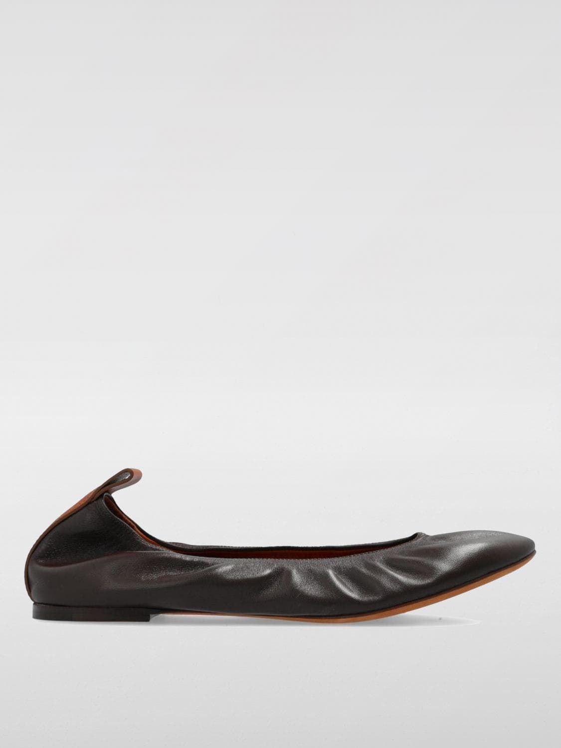 Lanvin Ballet Flat Woman color Brown