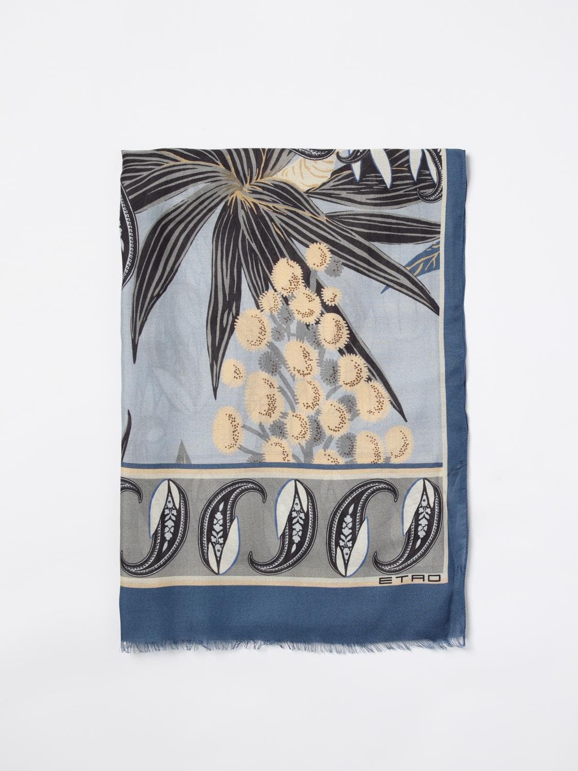 Etro Scarf Men color Blue