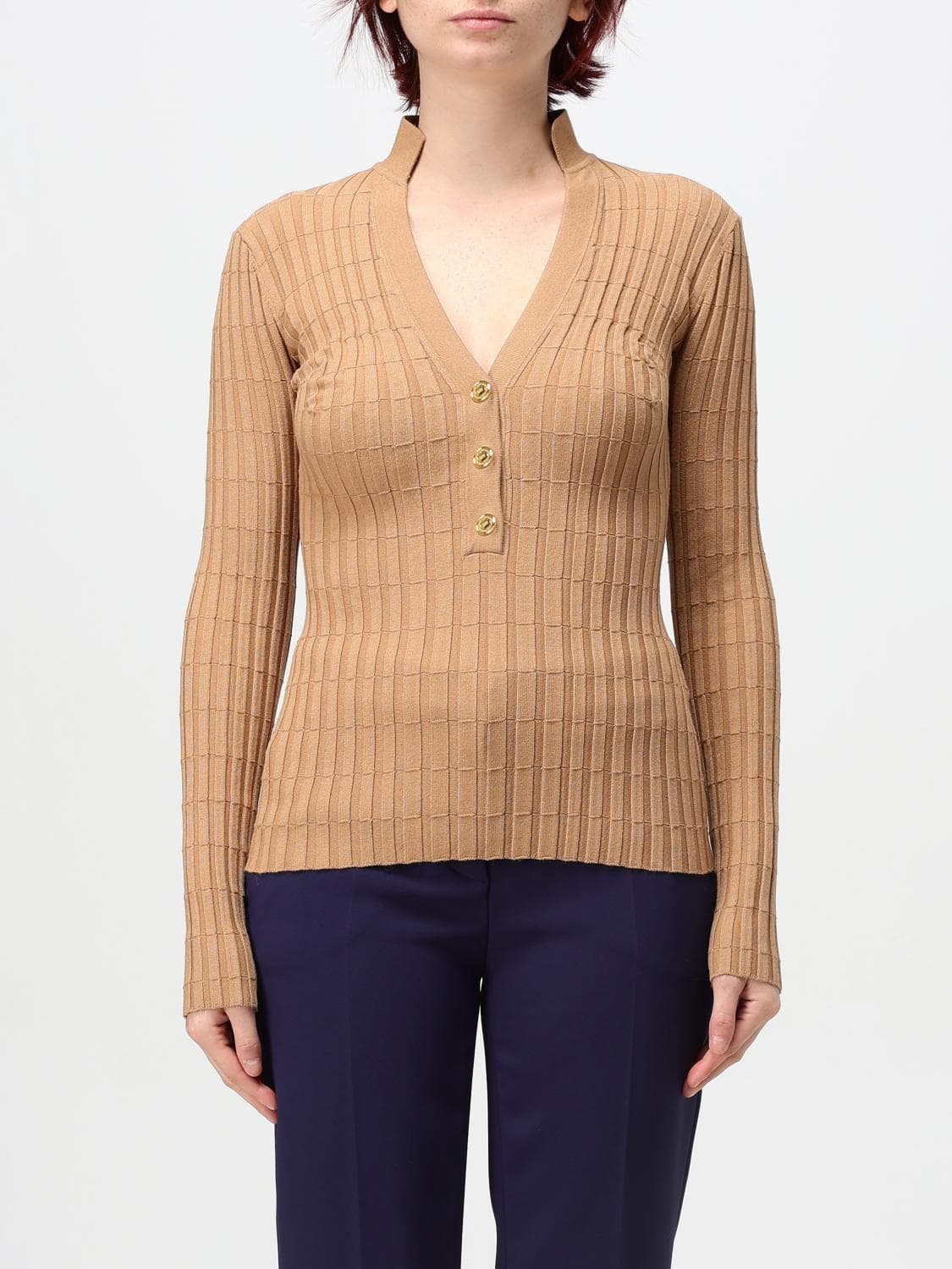 Elisabetta Franchi Sweater Woman color Camel · 40