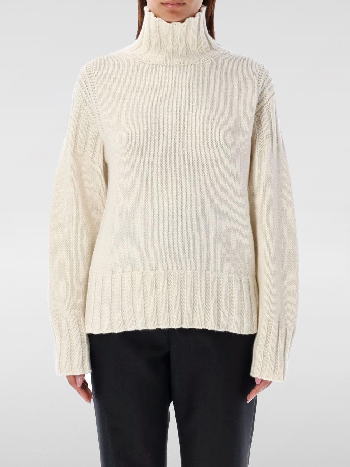 Jil Sander Sweater Woman color Beige