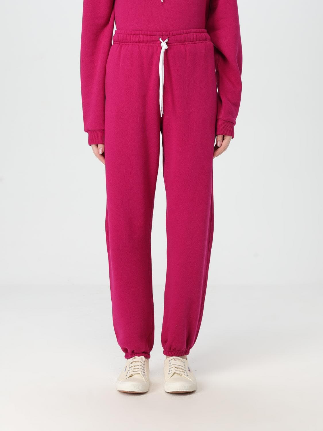 Polo Ralph Lauren Pants Woman color Fuchsia