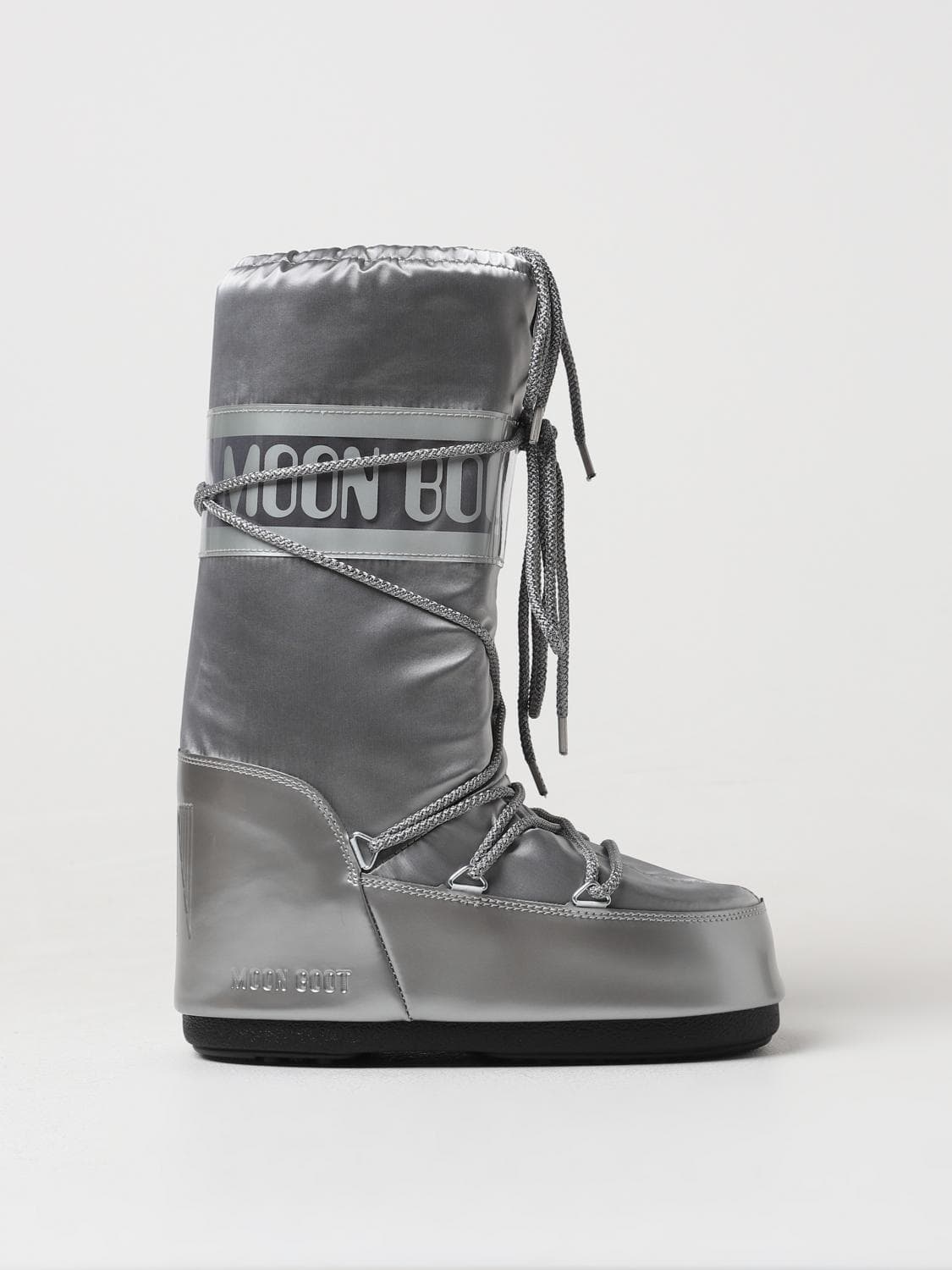 Moon Boot Boots Woman color Silver