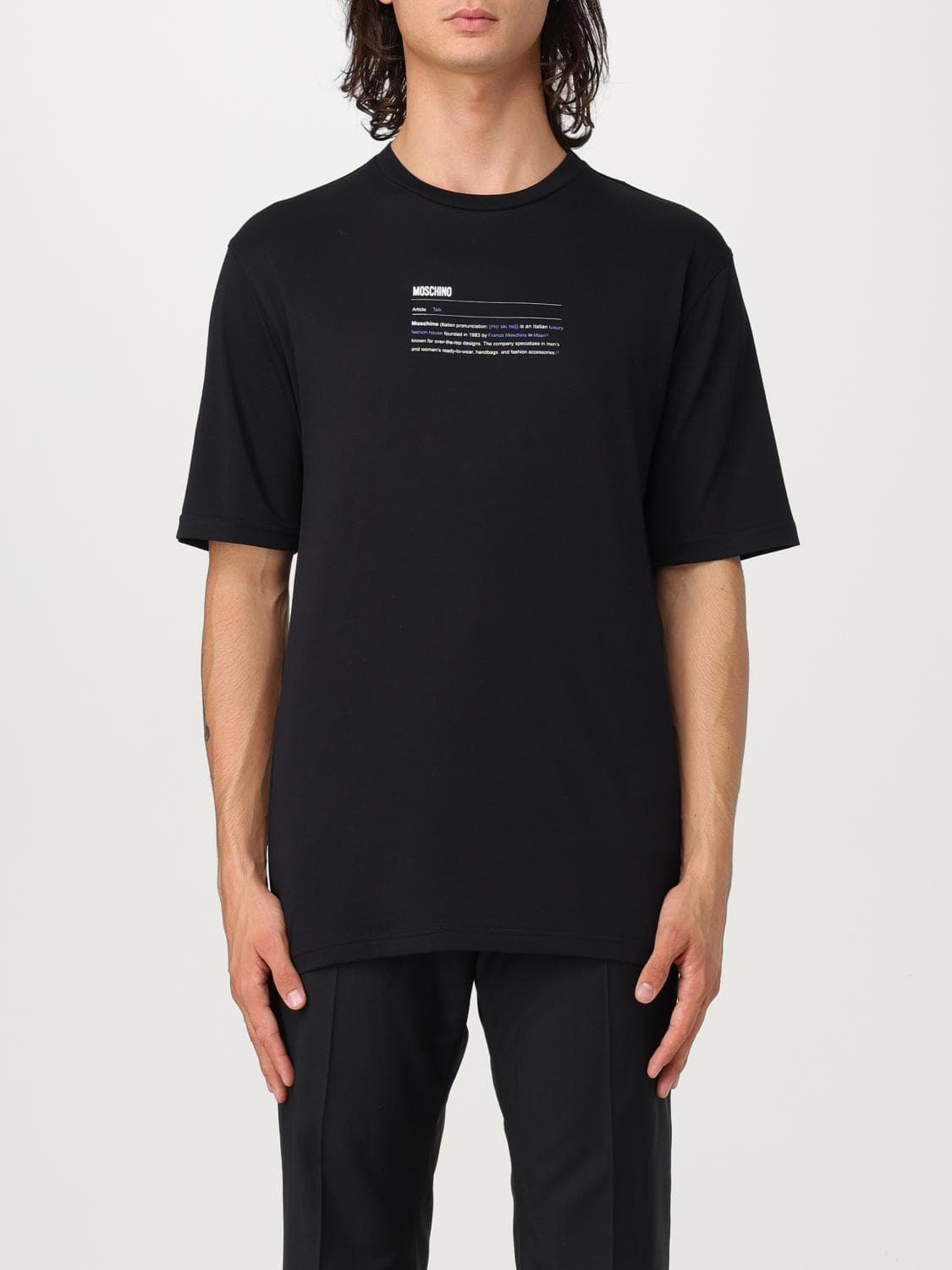 Moschino Couture T-Shirt Men color Black
