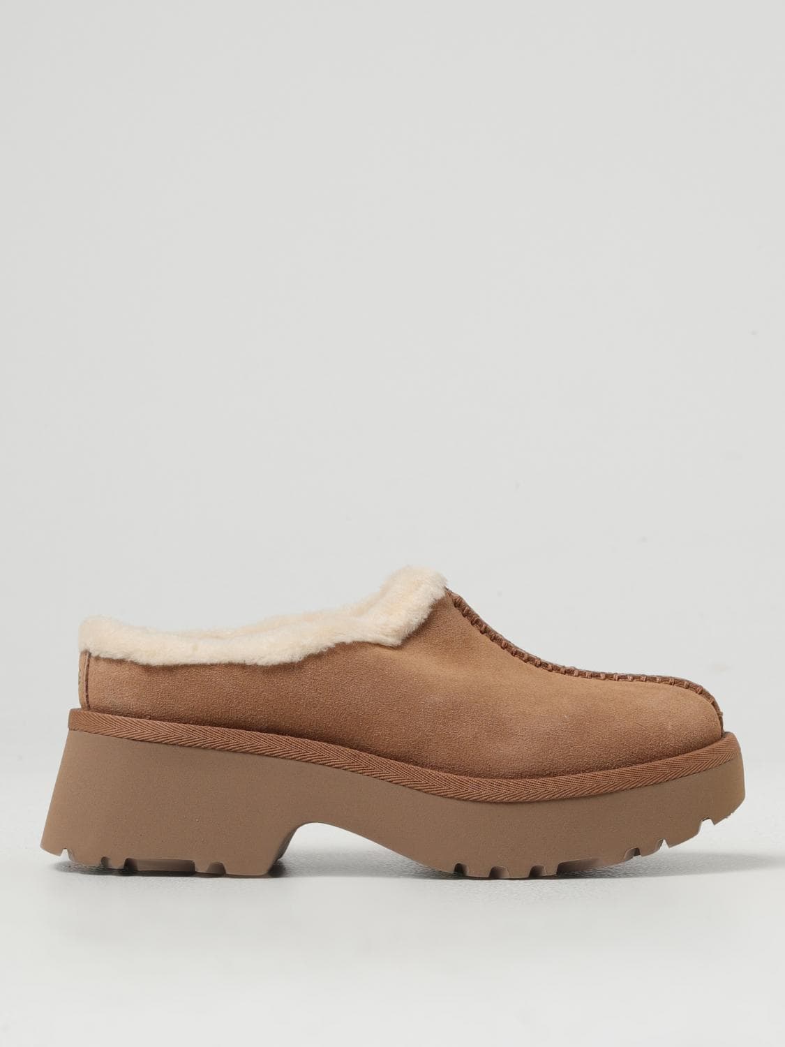 Ugg High Heel Shoes Woman color Brown