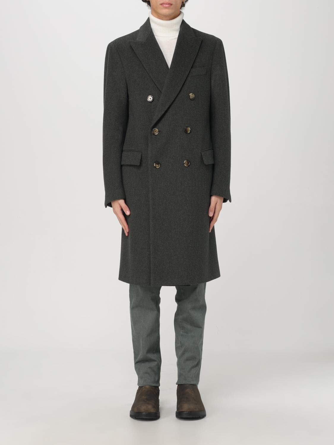 Lardini Coat Men color Grey