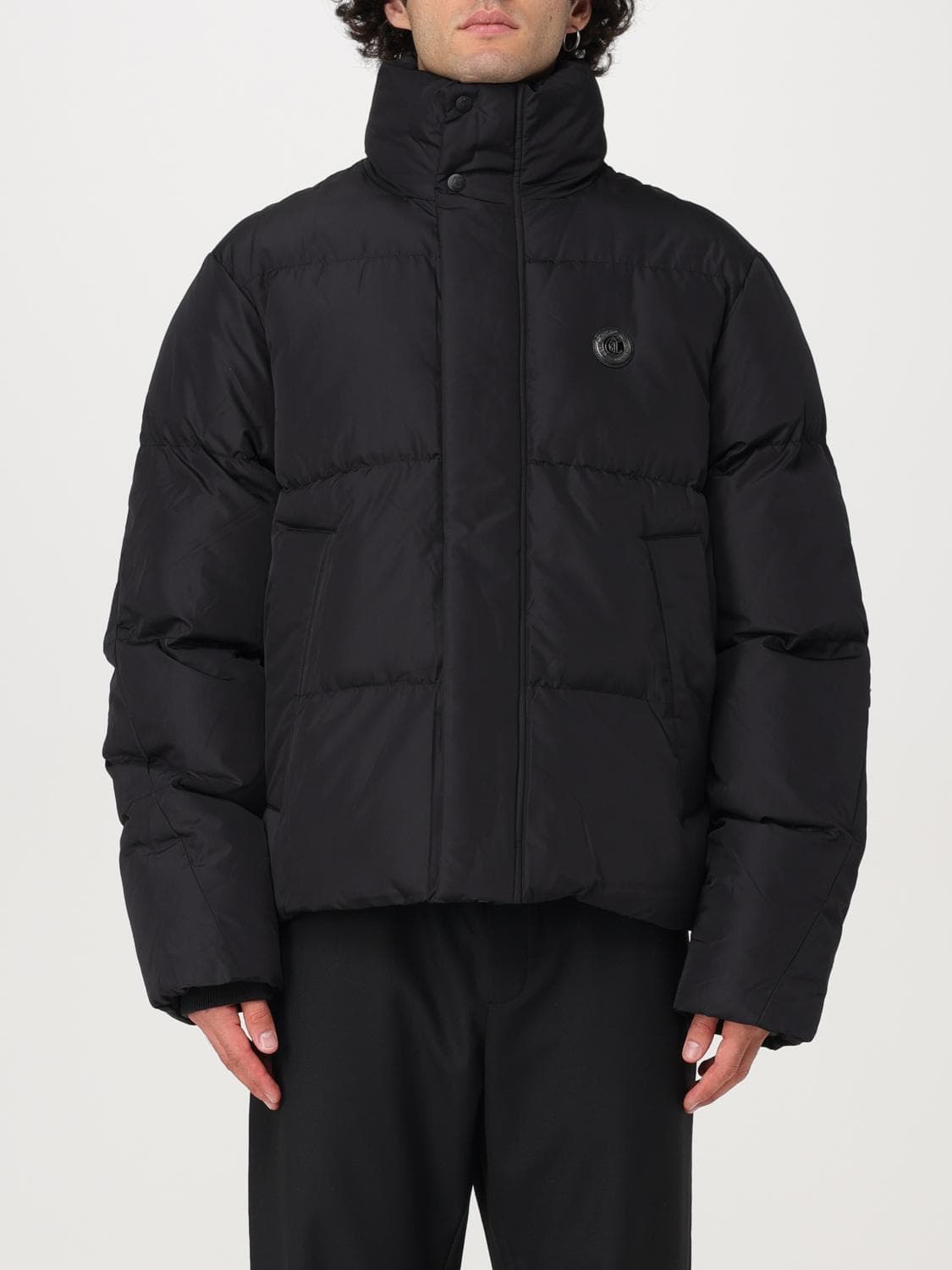 Just Cavalli Jacket Men color Black