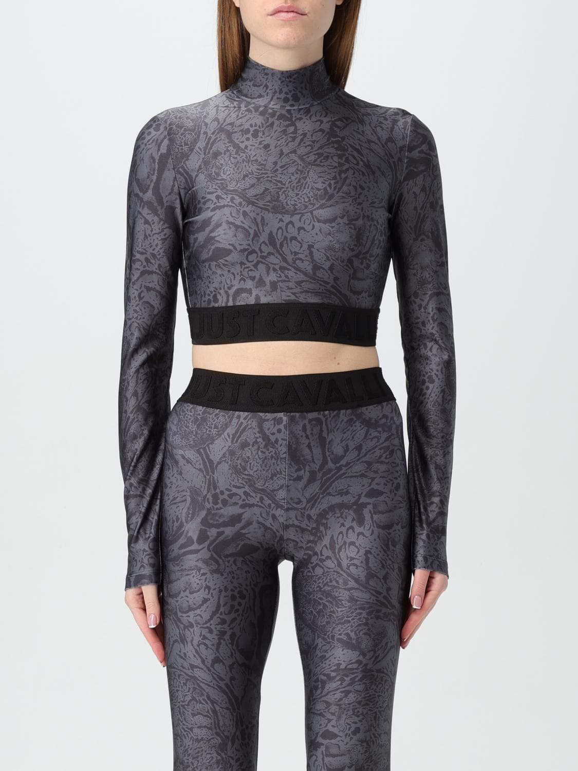 Just Cavalli Top Woman color Grey