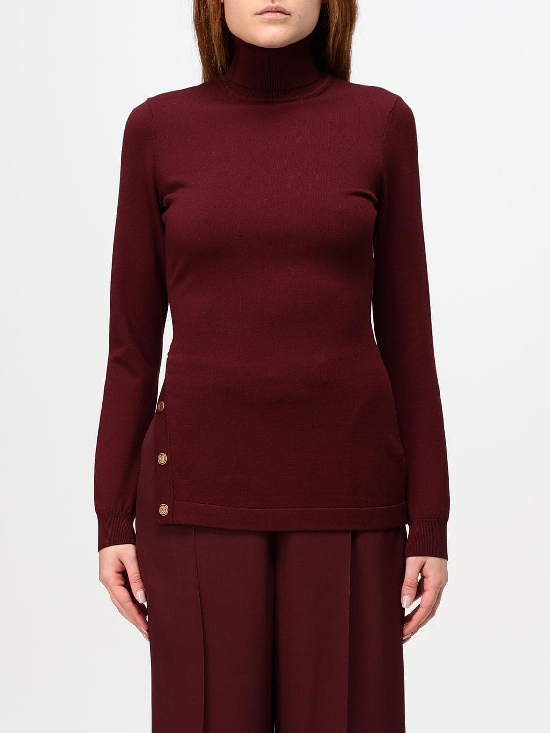 Elisabetta Franchi Sweater Woman color Red