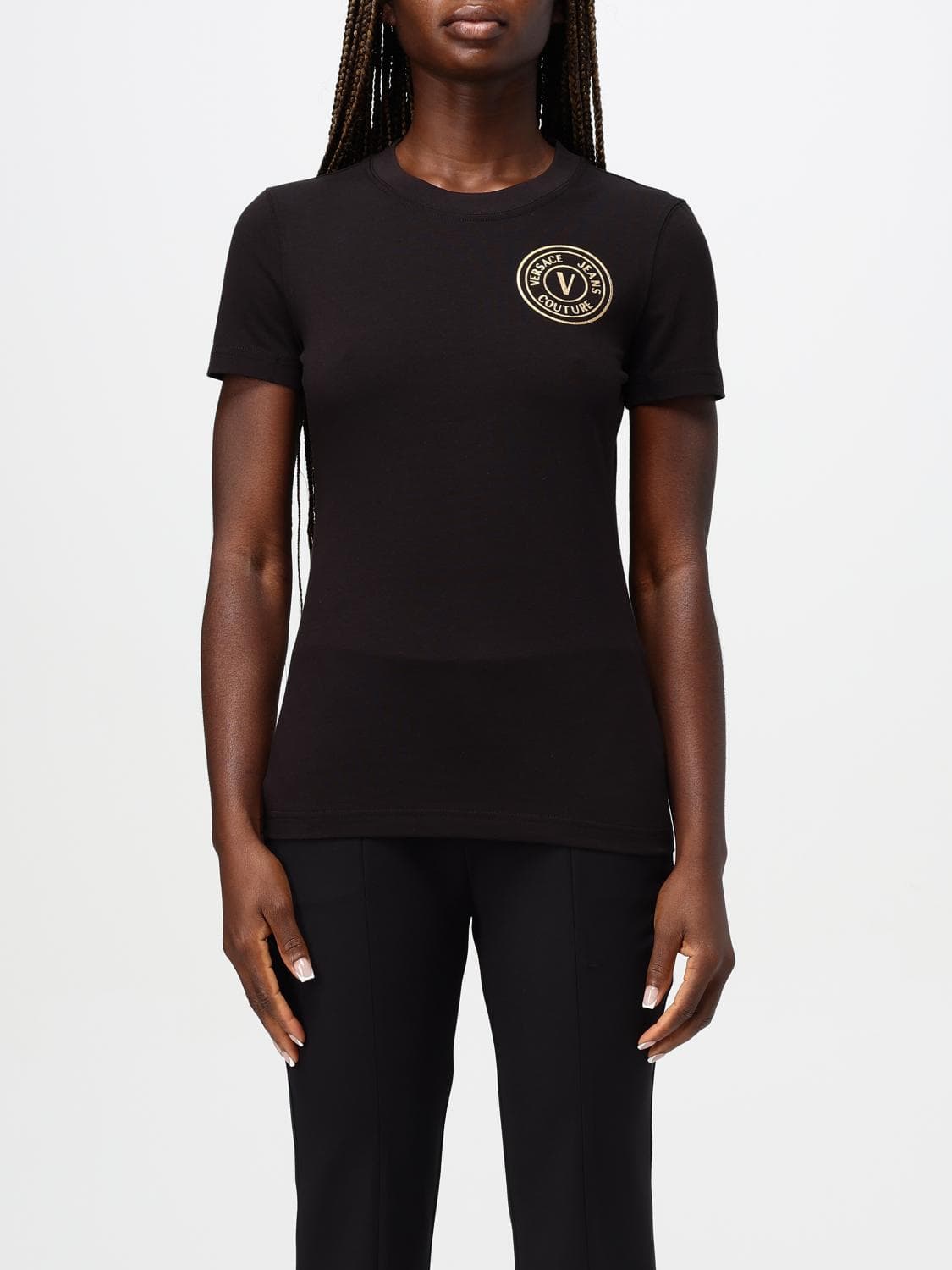 Versace Jeans Couture T-Shirt Woman color Black