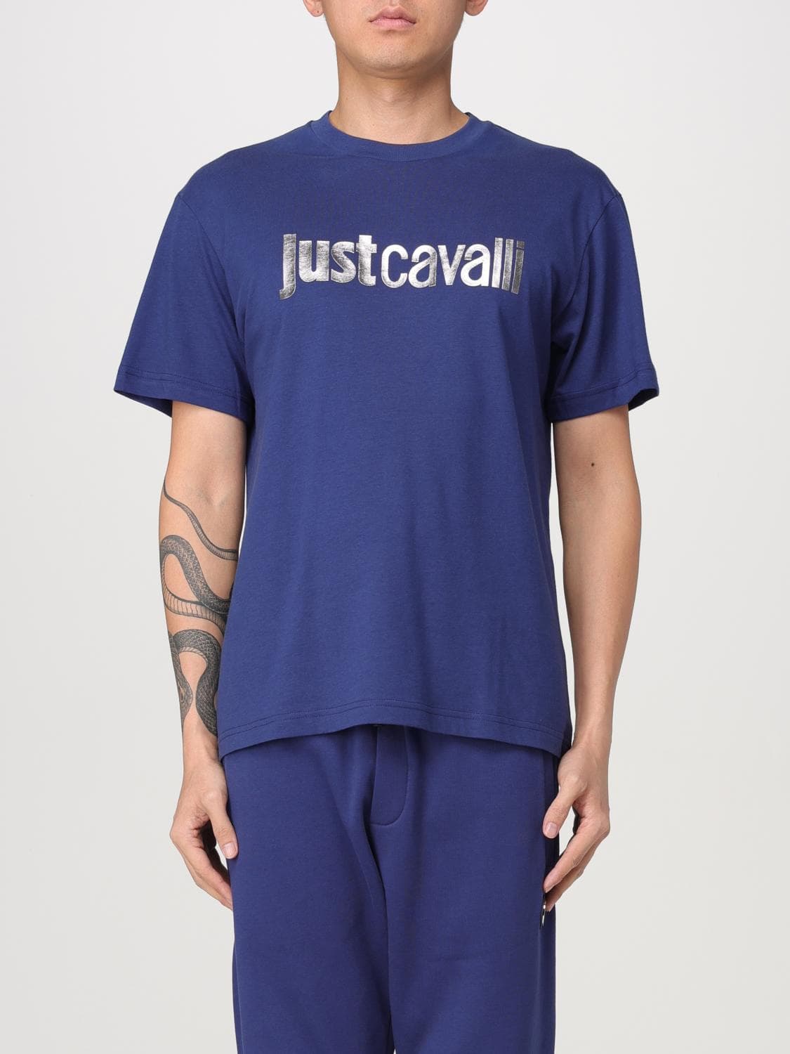 Just Cavalli T-Shirt Men color Blue