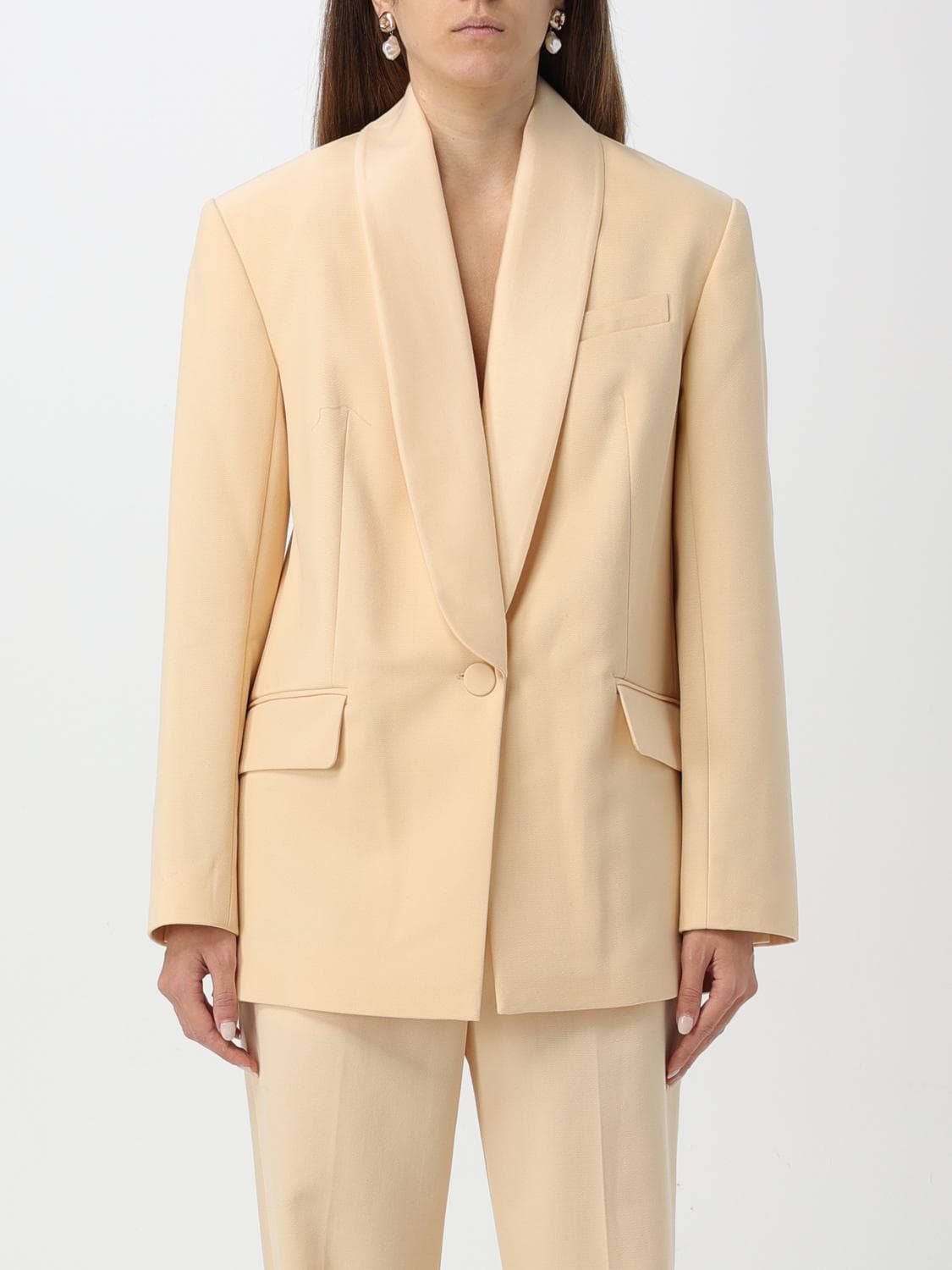 Zimmermann Jacket Woman color Beige · 1