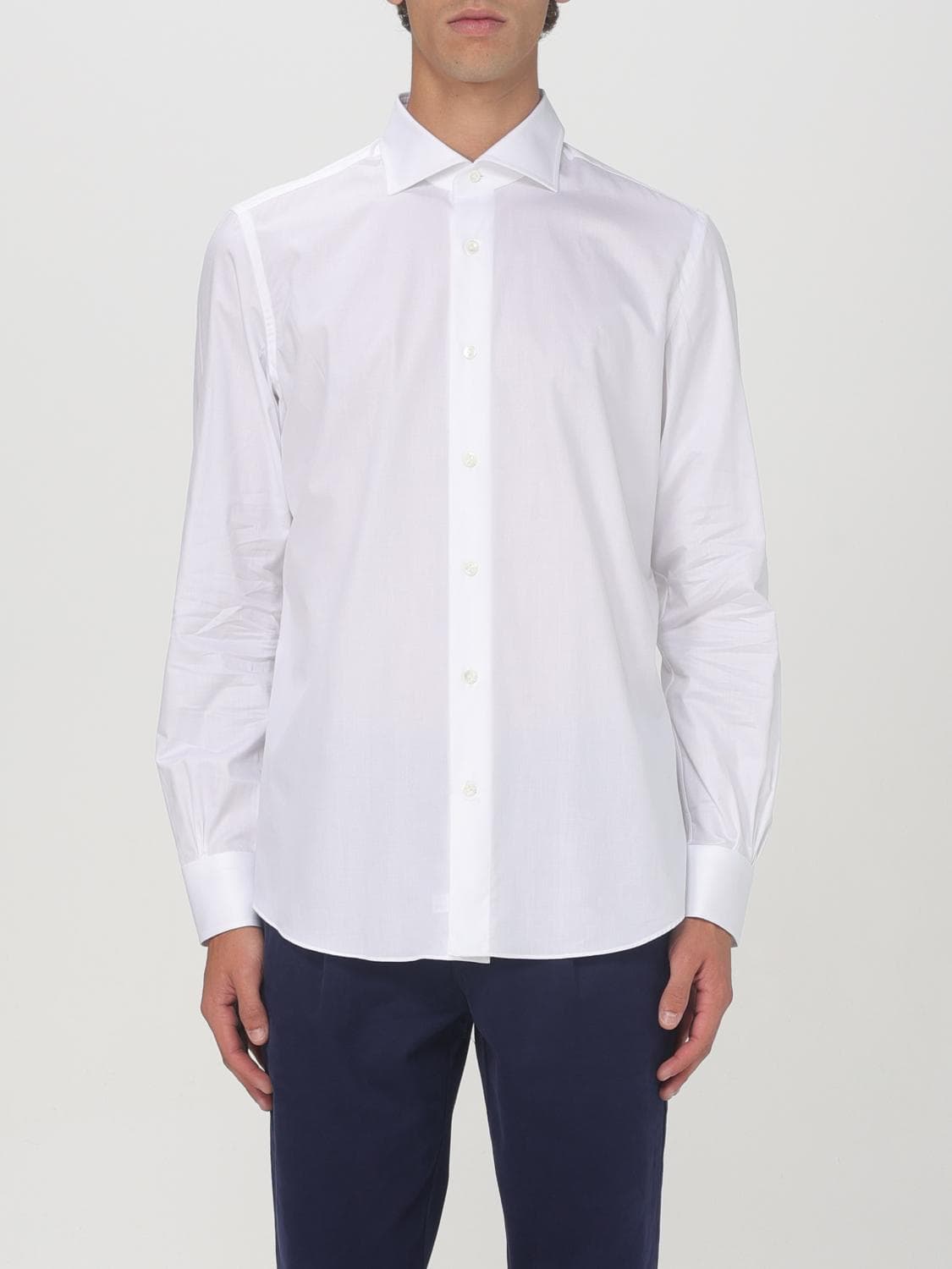 Mazzarelli Shirt Men color White · 45