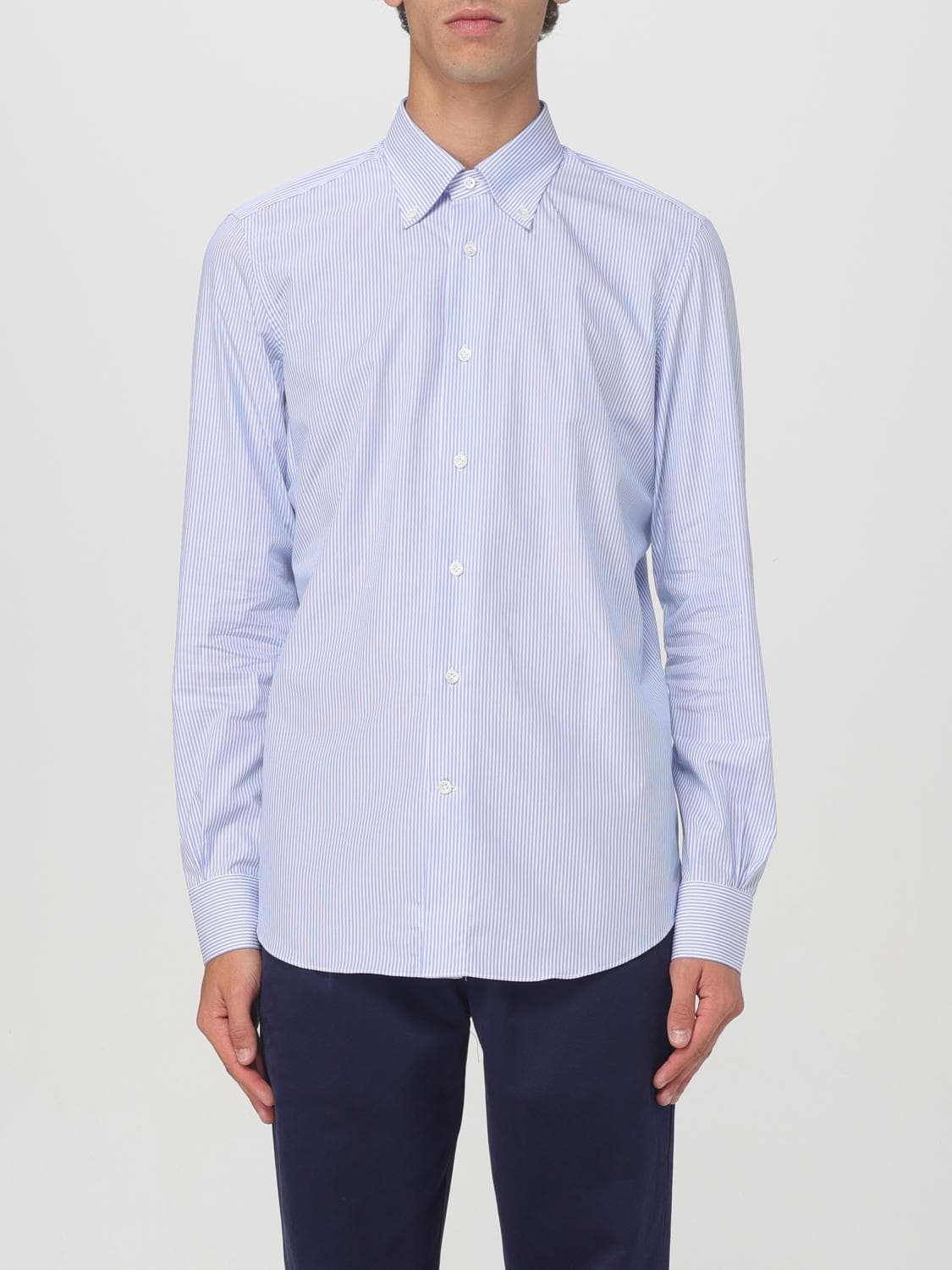 Mazzarelli Shirt Men color Multicolor · 45
