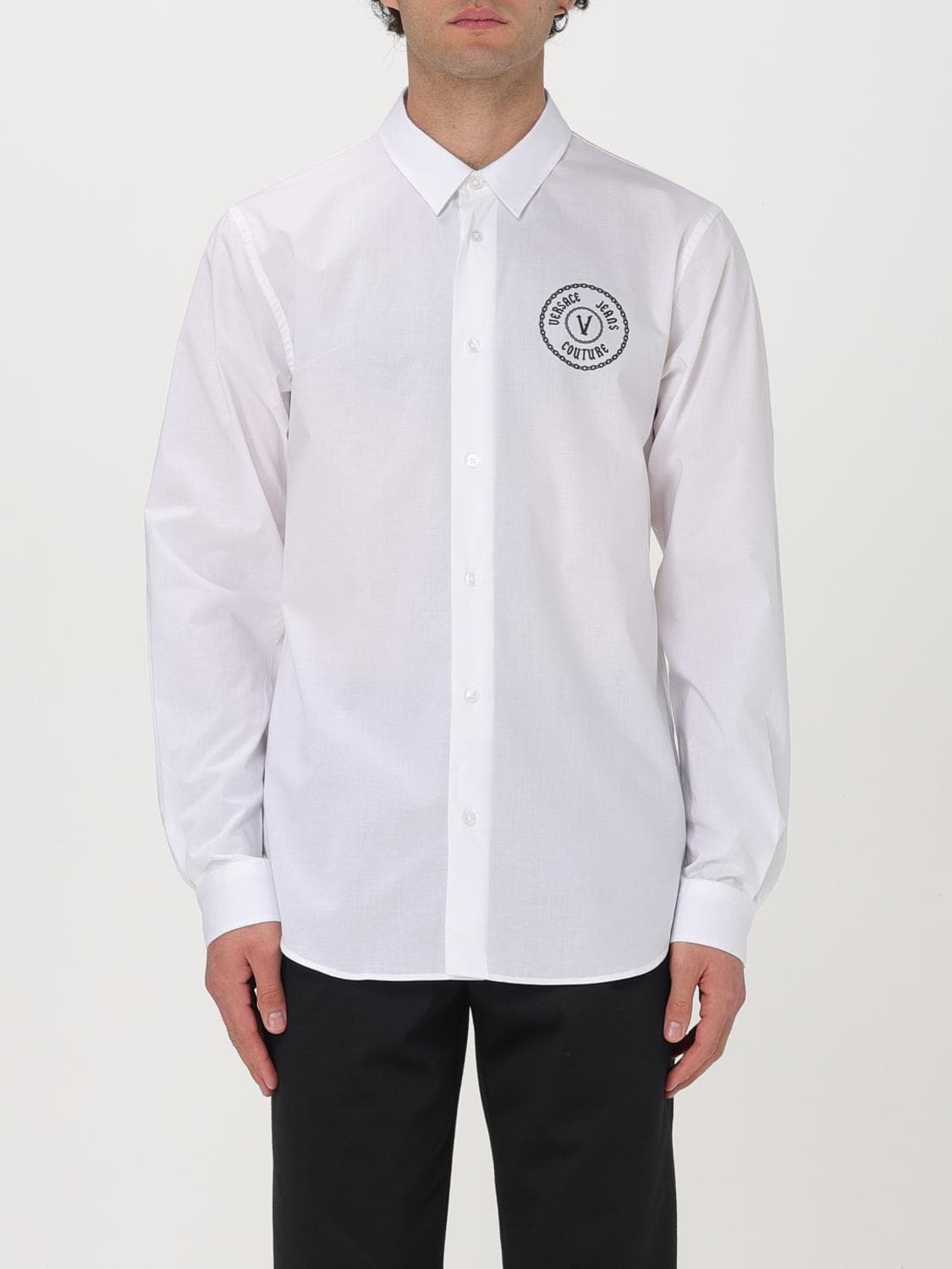Versace Jeans Couture Shirt Men color White