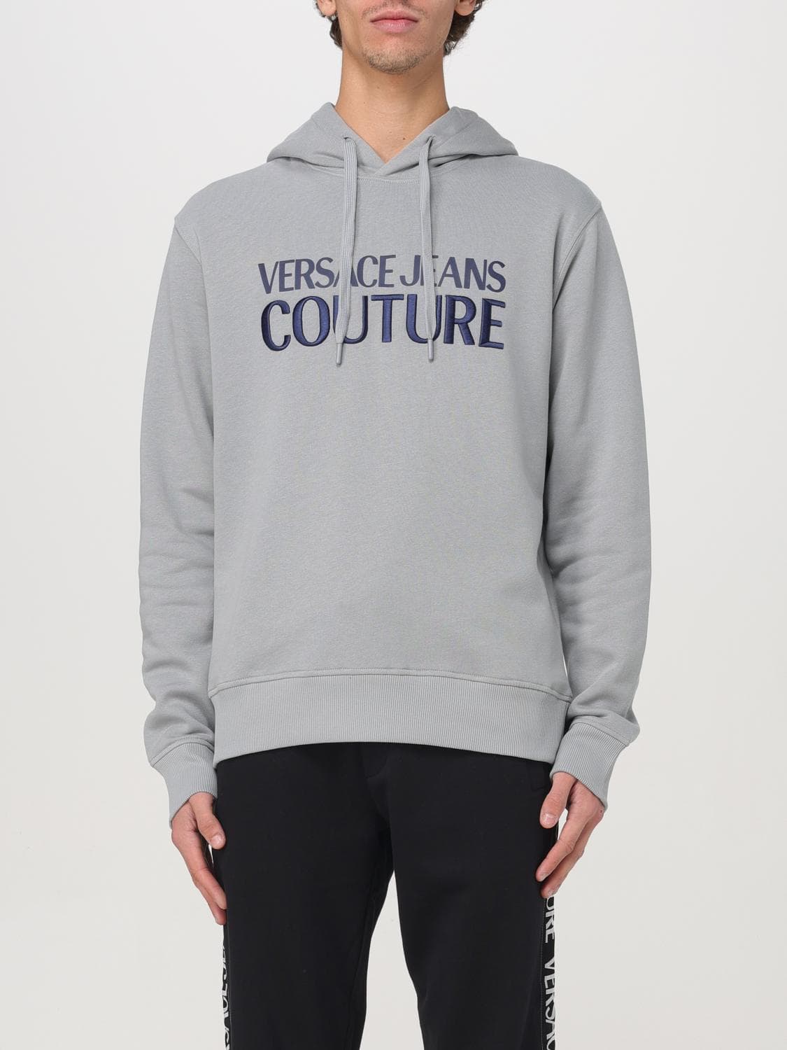 Versace Jeans Couture Sweatshirt Men color Grey