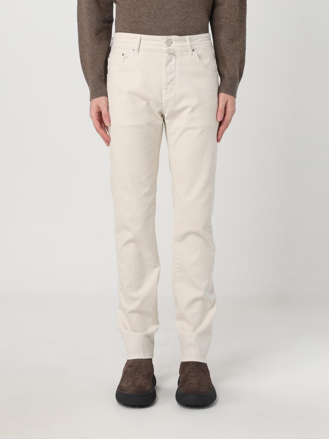 Jacob Cohen Pants Men color White