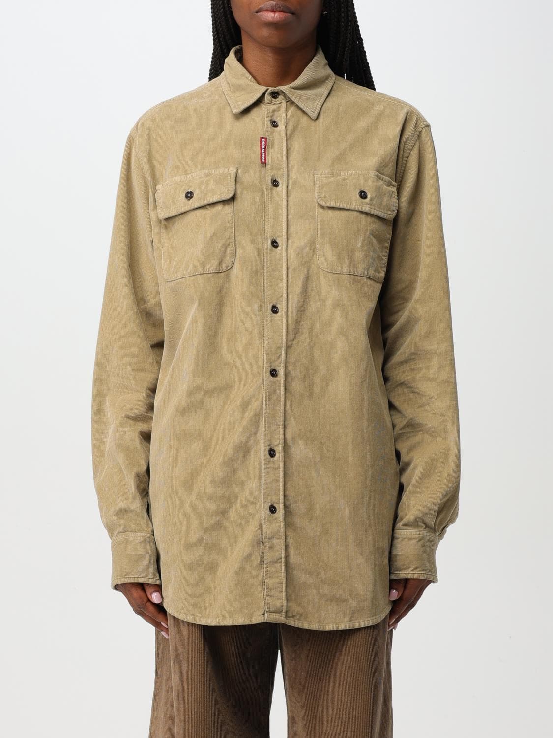 Dsquared2 Shirt Woman color Beige
