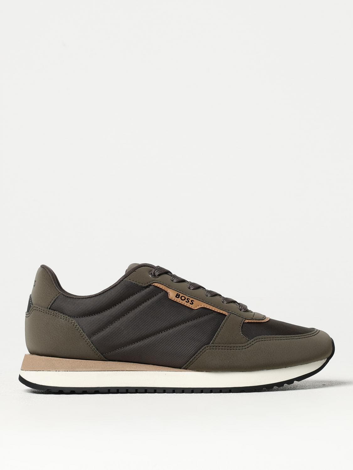 Boss Sneakers Men color Green · 40
