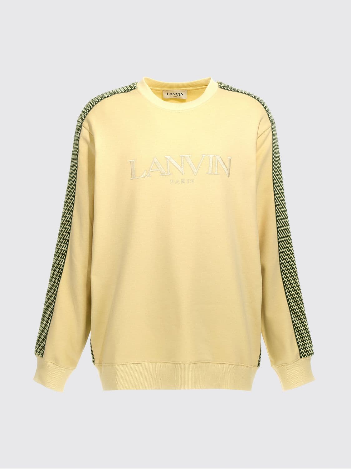 Lanvin Sweatshirt Men color Yellow