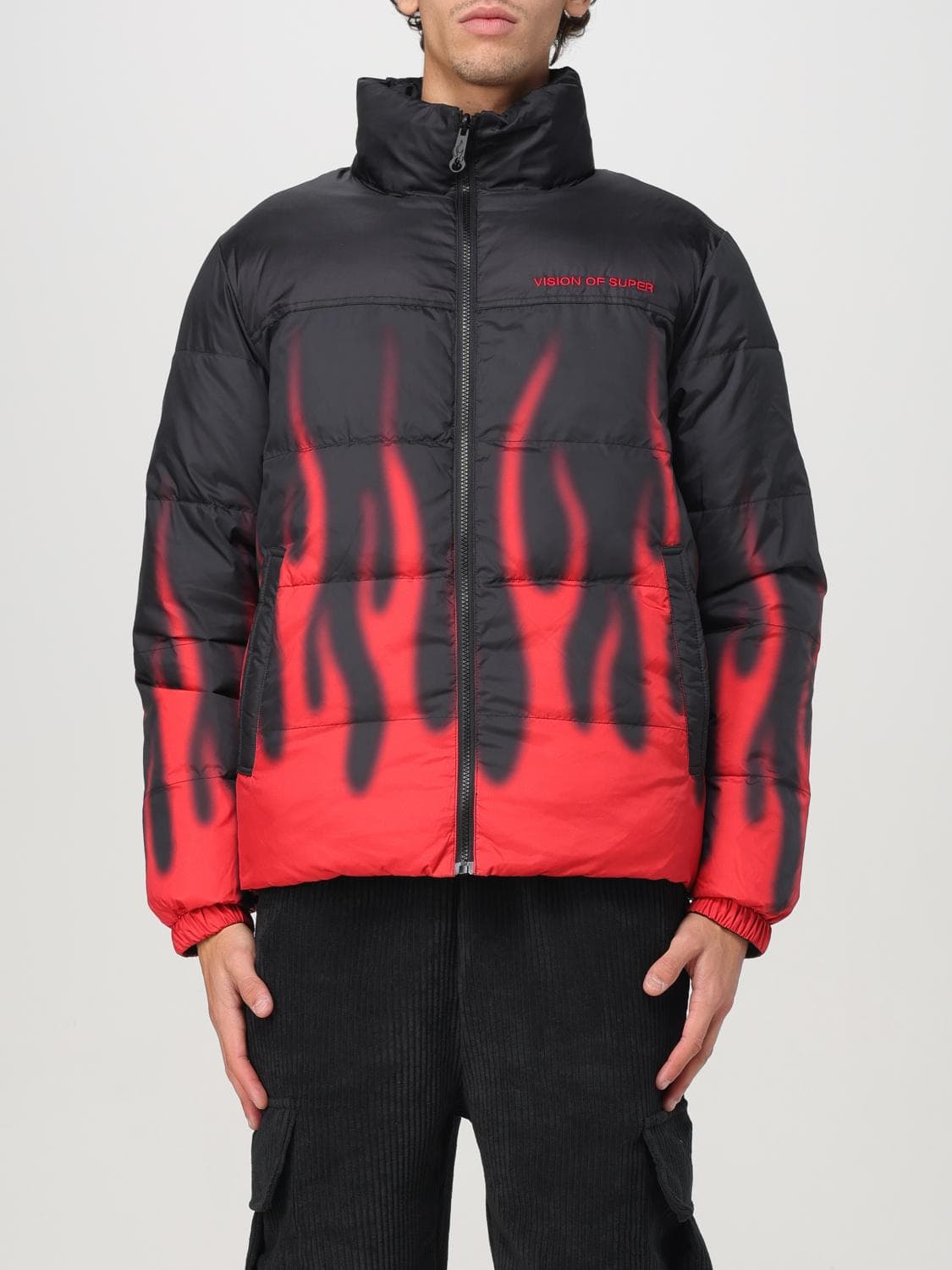 Vision Of Super Jacket Men color Black · XS