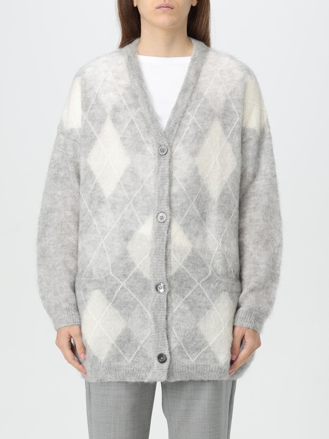 Semicouture Sweater Woman color Grey