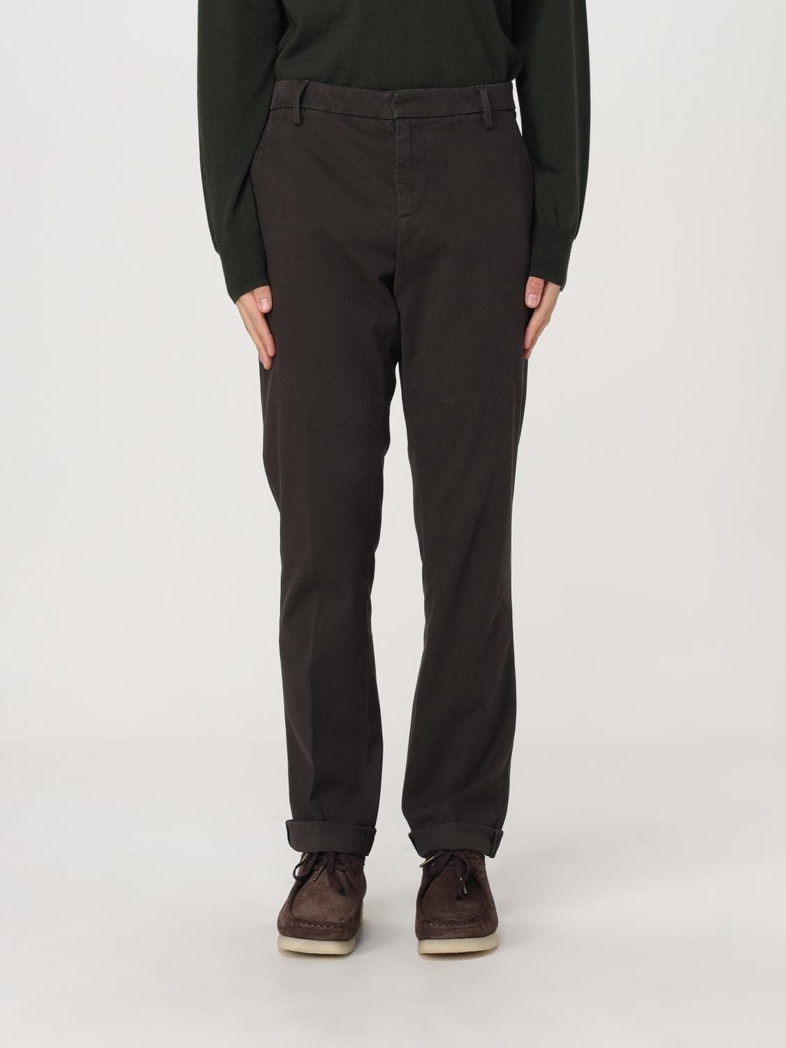 Dondup Pants Men color Tobacco