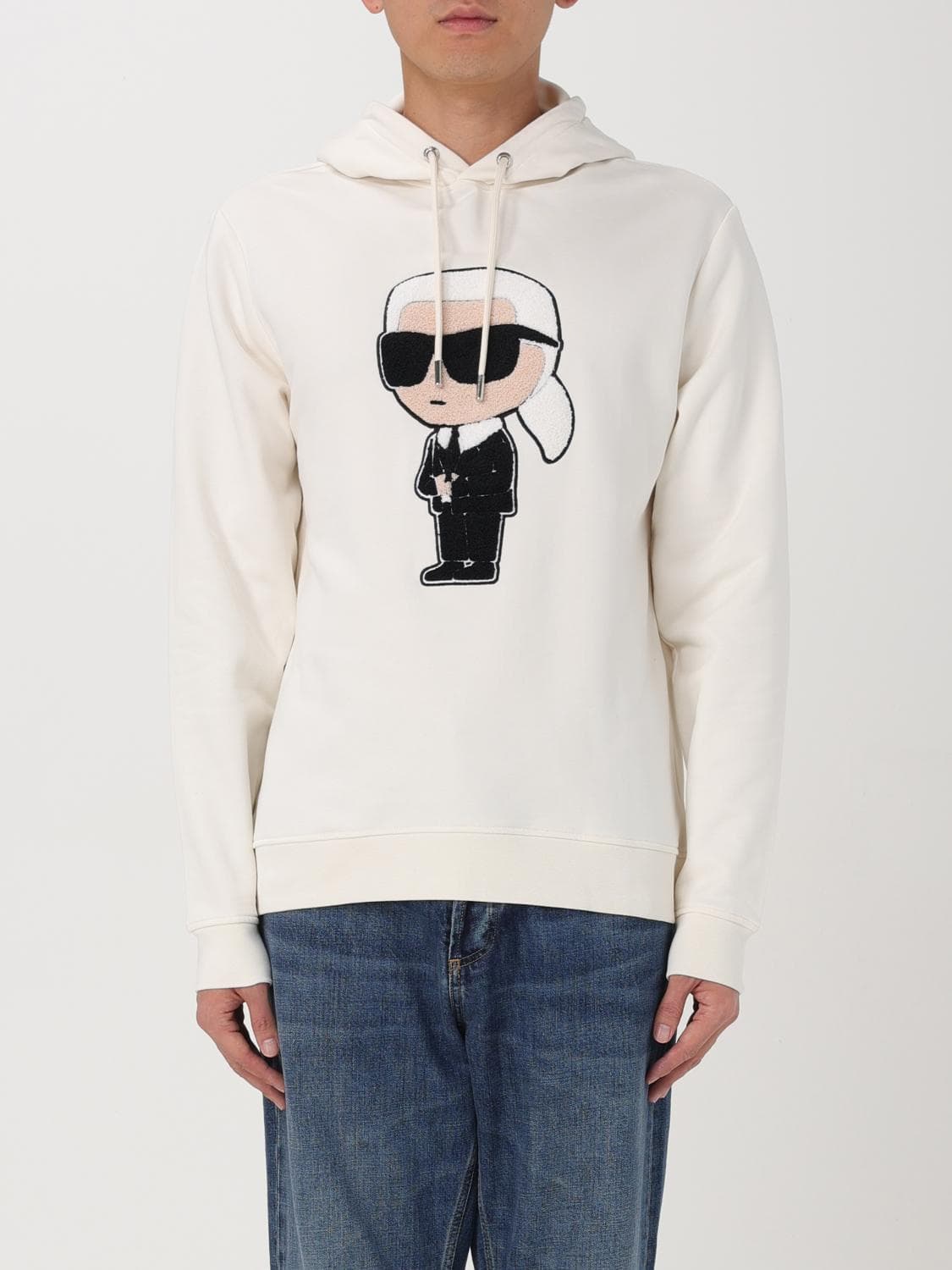 Karl Lagerfeld Sweatshirt Men color Beige