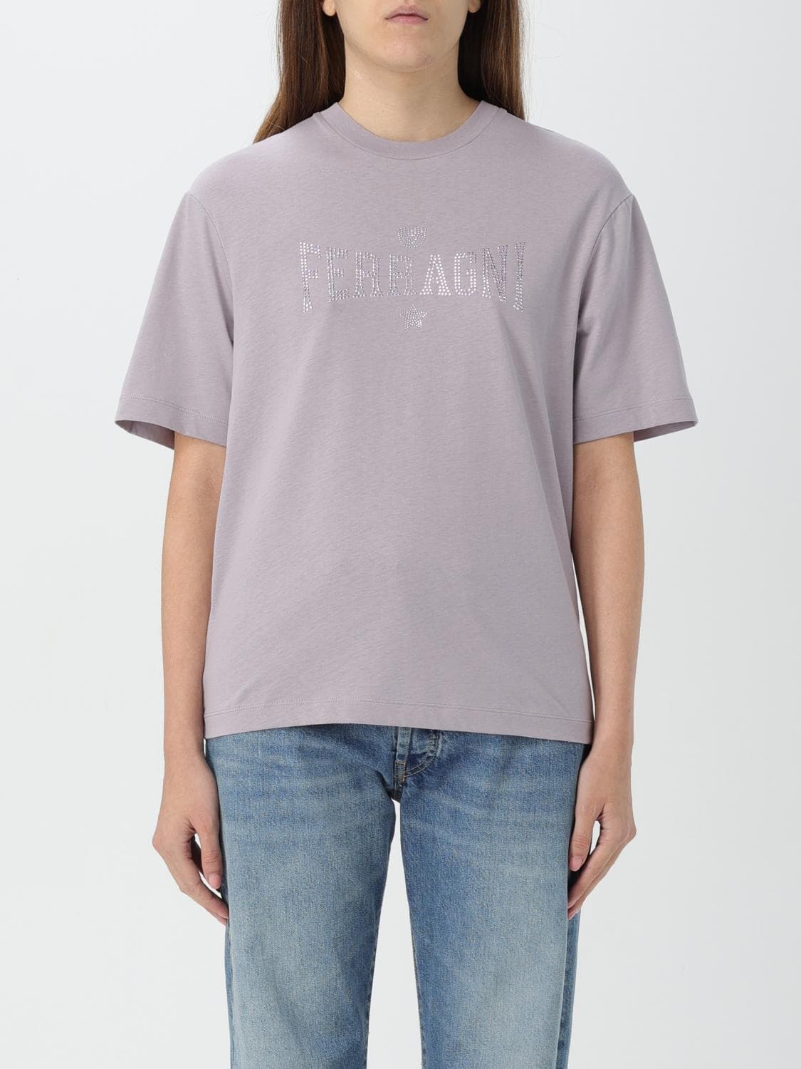 Chiara Ferragni T-Shirt Woman color Grey