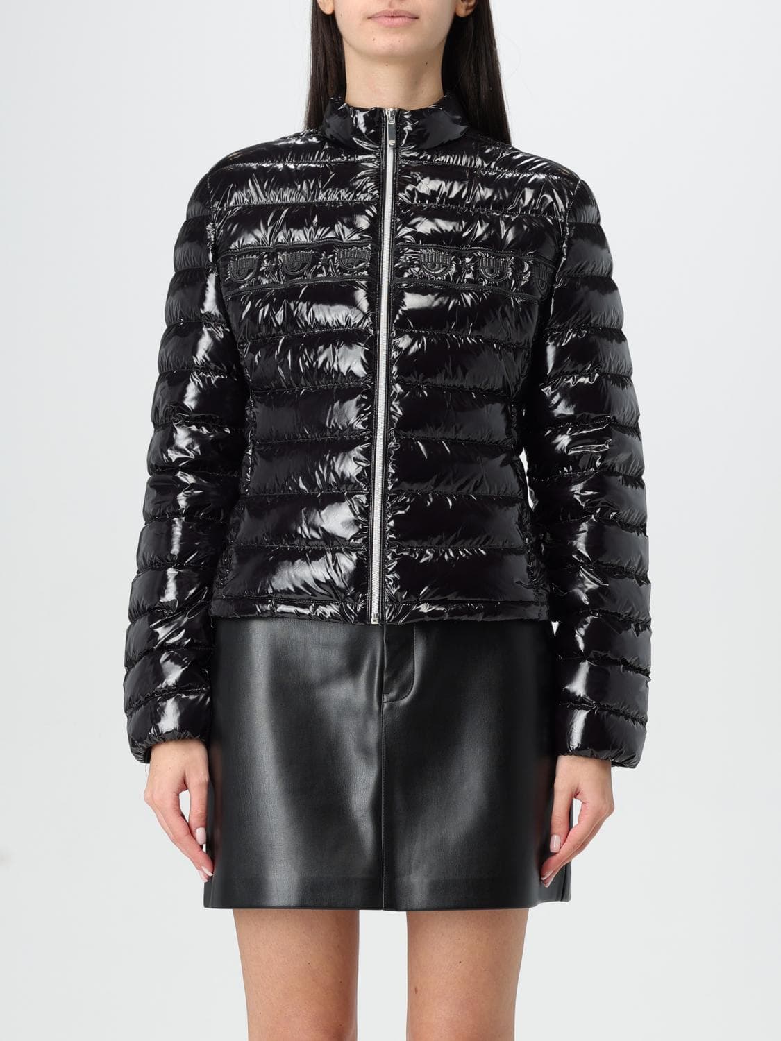 Chiara Ferragni Jacket Woman color Black
