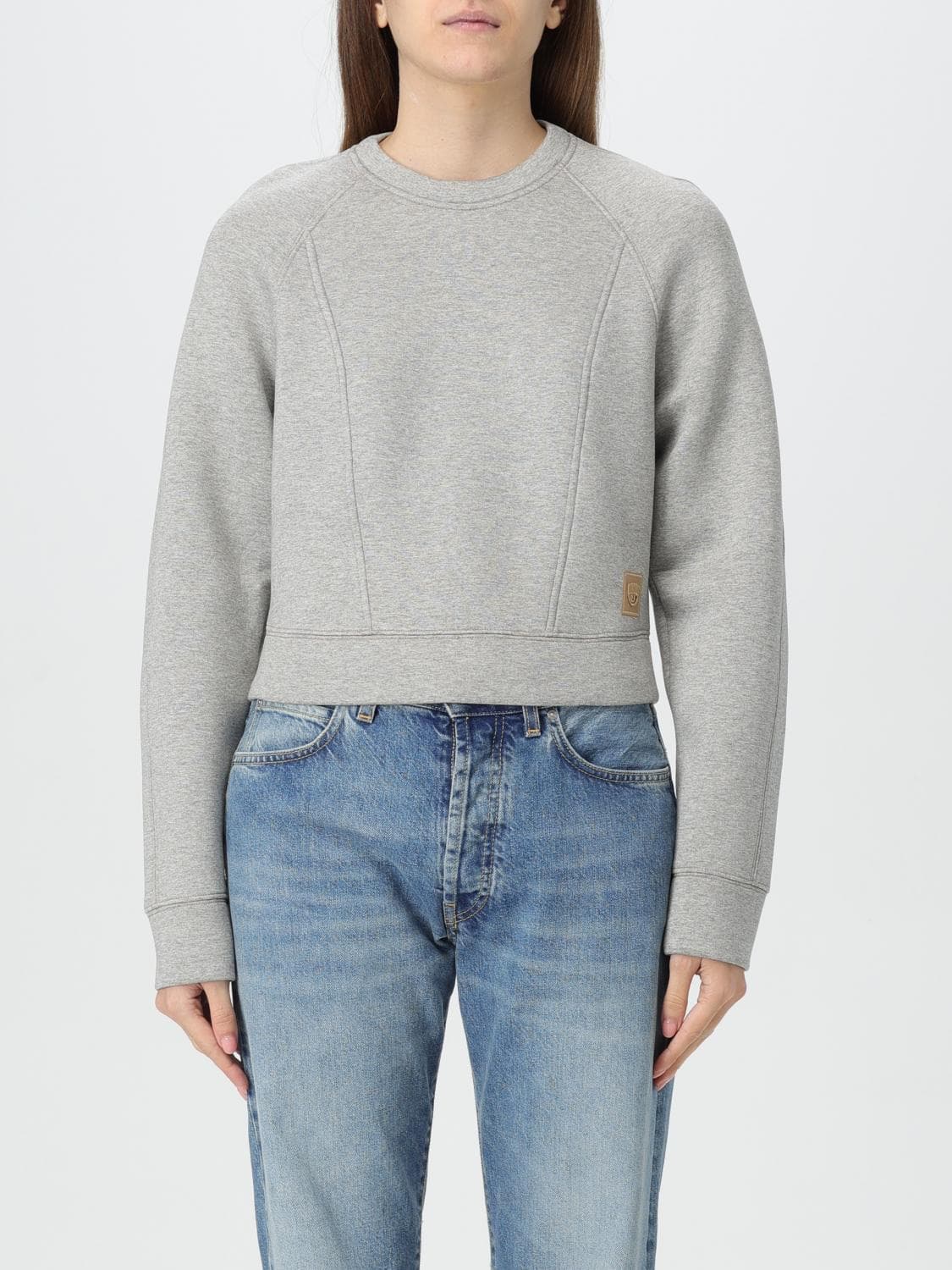 Chiara Ferragni Sweatshirt Woman color Grey