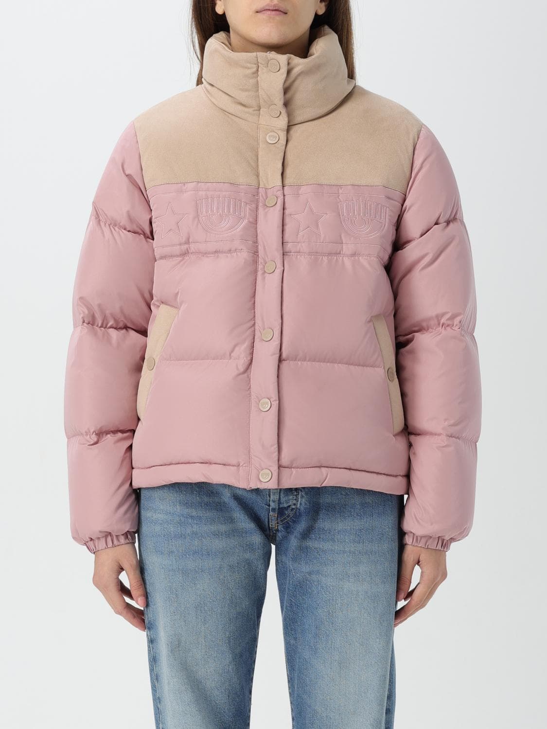 Chiara Ferragni Jacket Woman color Violet