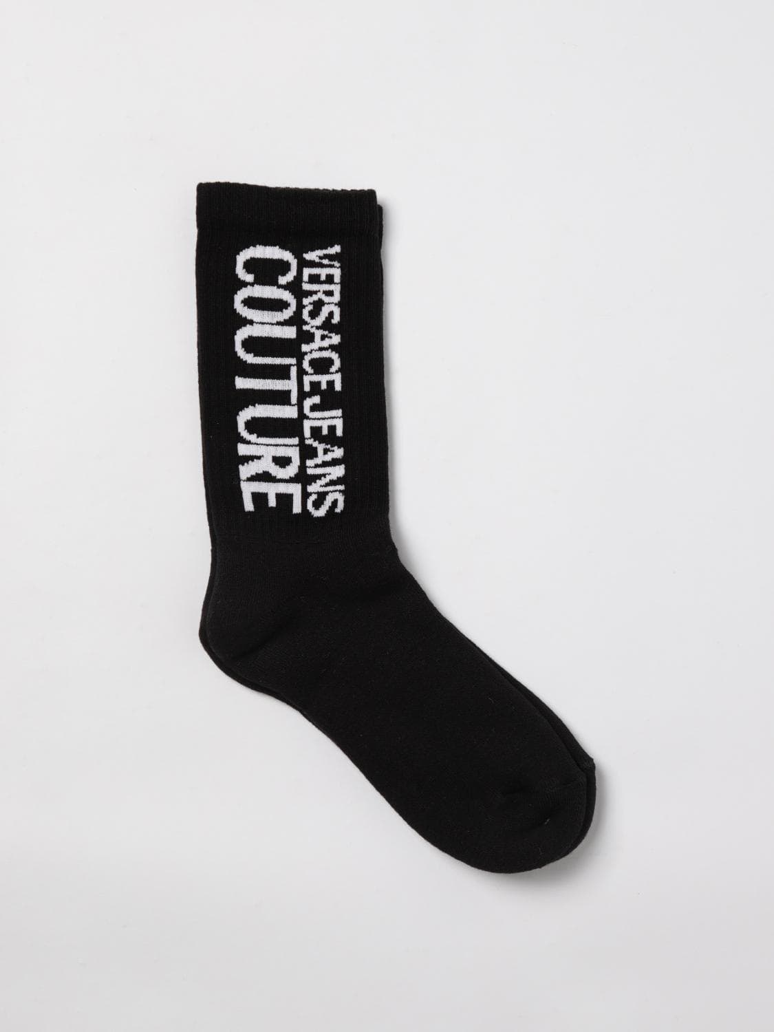 Versace Jeans Couture Socks Woman color Black · 35