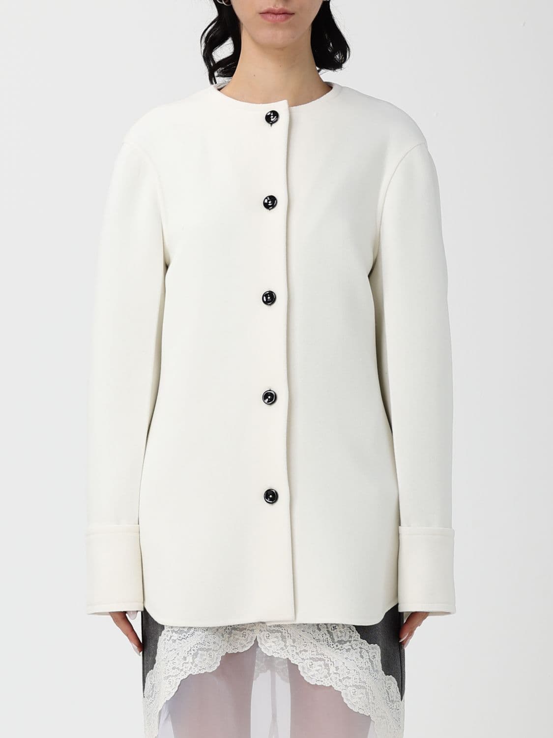 Jil Sander Coat Woman color White