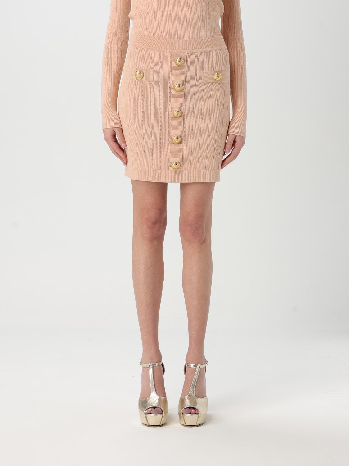 Balmain Skirt Woman color Pink